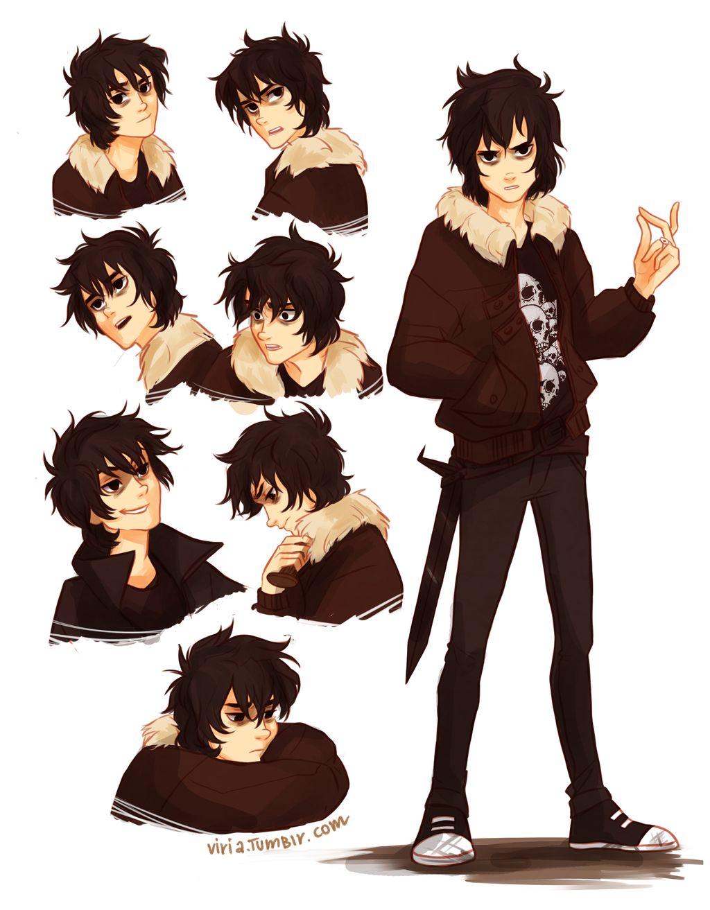 Nico diAngelo.have I pinned this already? whoever this artist is