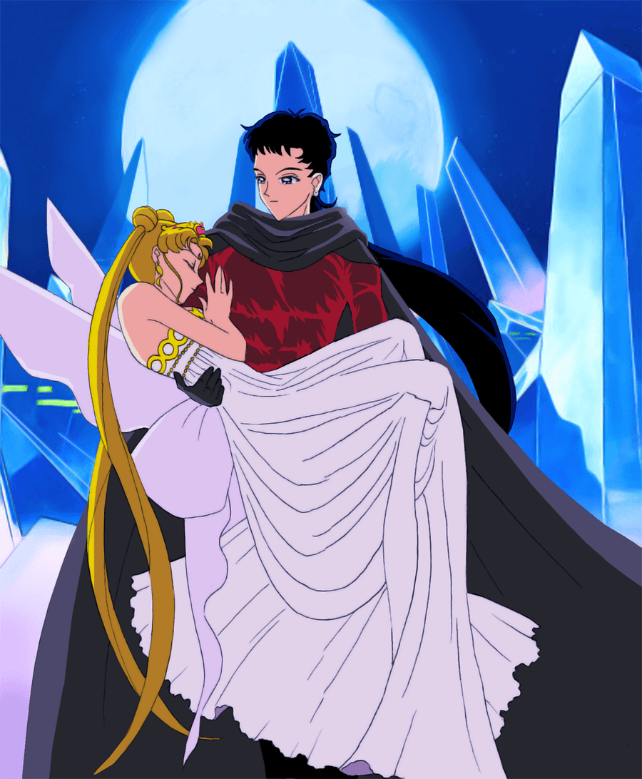 Kou Seiya / Sailor Star Fighter image Seiya and Neo Queen Serenity
