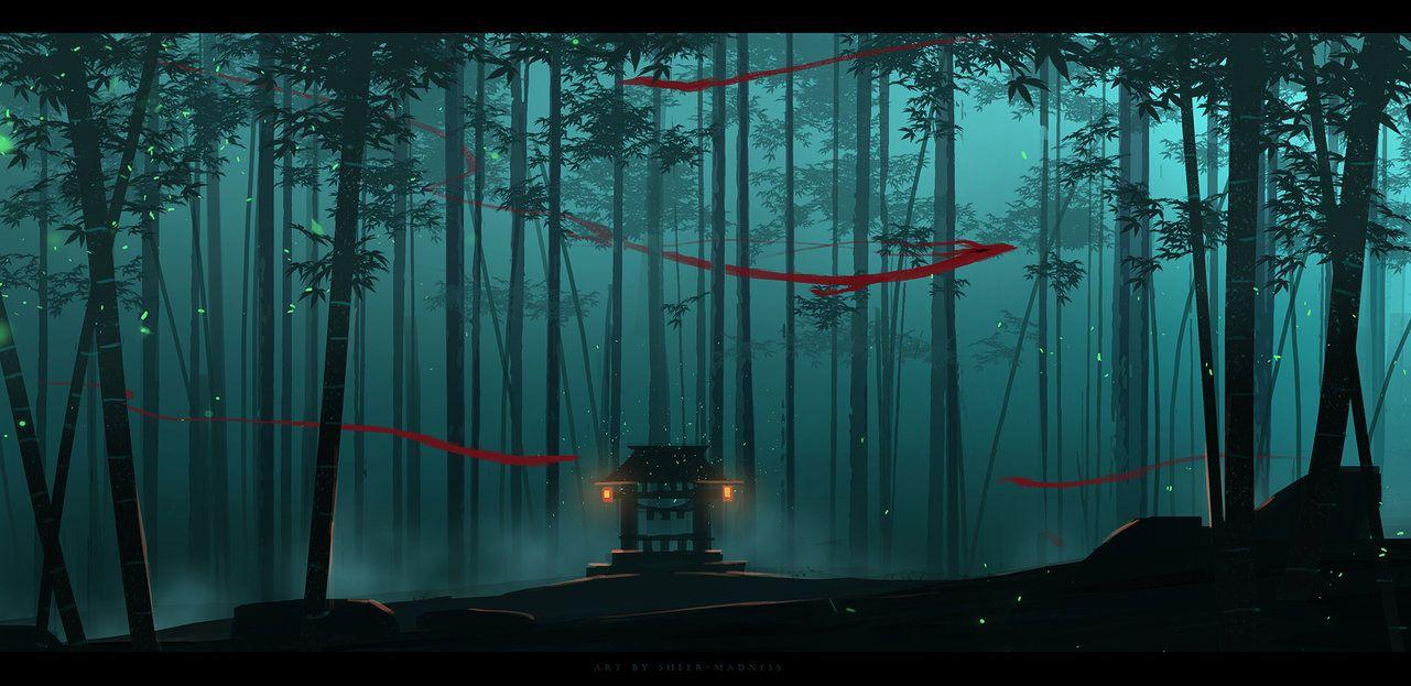 Bamboo Forest Spirits By Sheer Madness