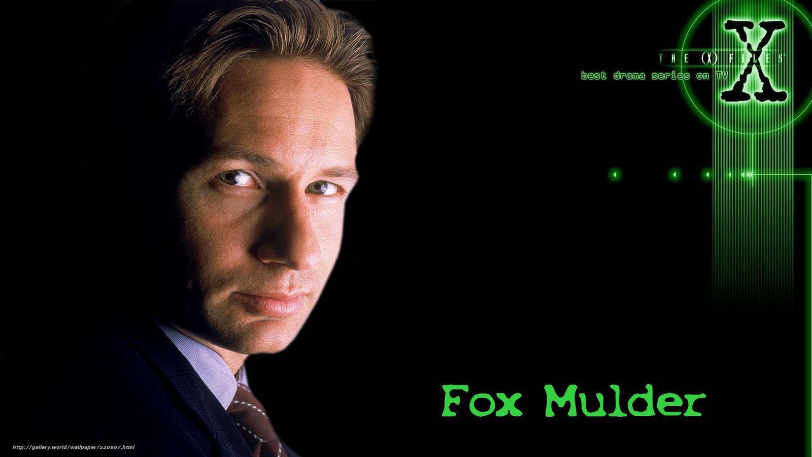 Download Wallpaper The X Files, The X Files, Series, Fox Mulder Free