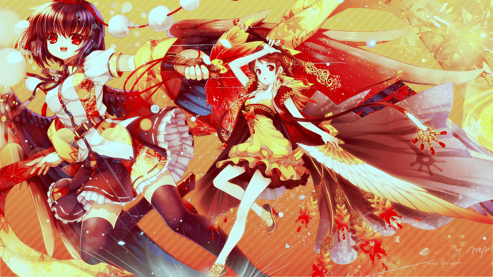 Wallpaper Desktop Anime Autumn
