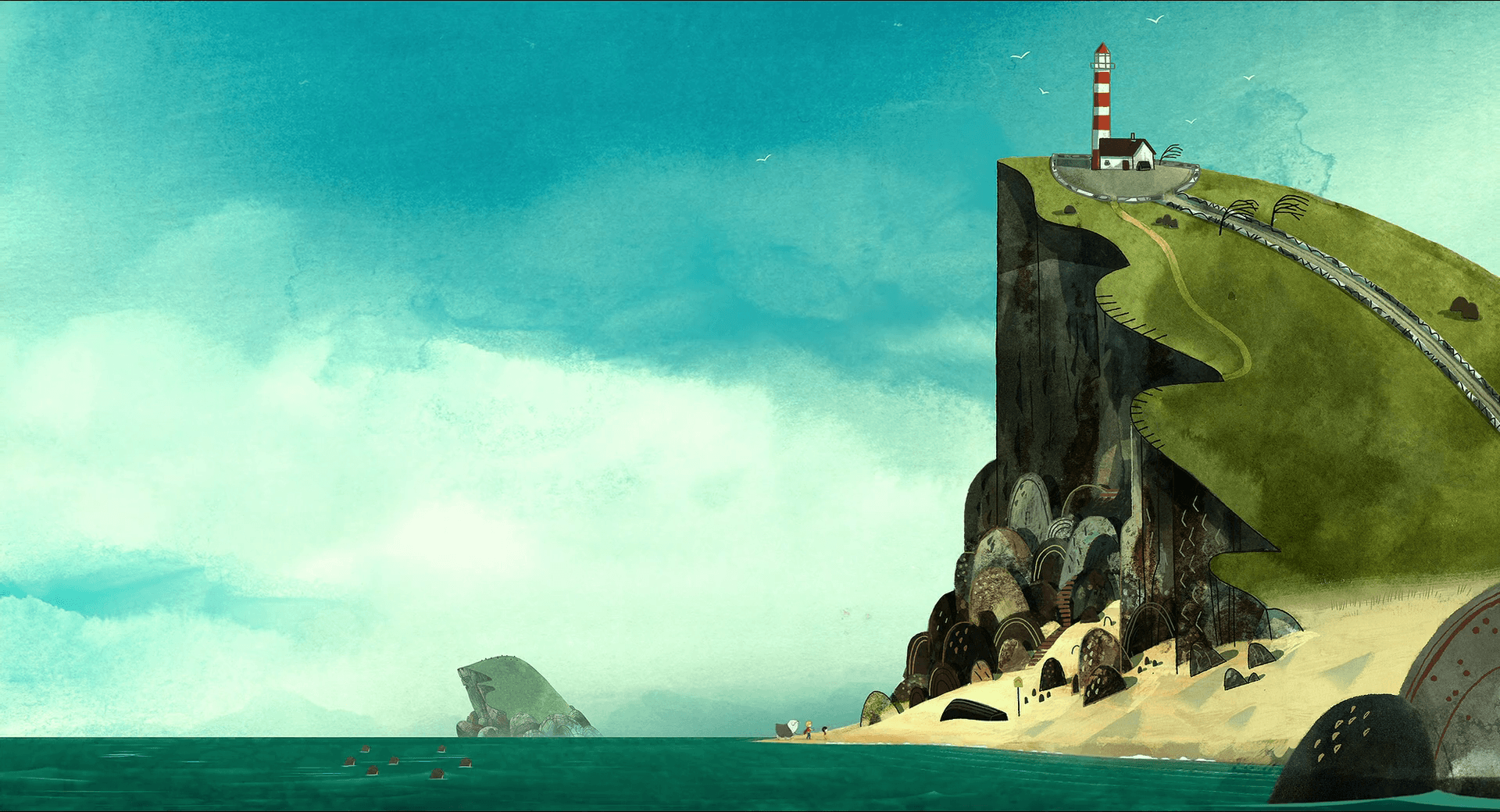 Lighthouse Drawing Wallpapers - Wallpaper Cave