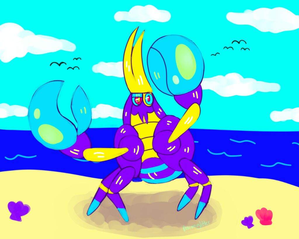 Crabrawler drawing. Pokémon Amino
