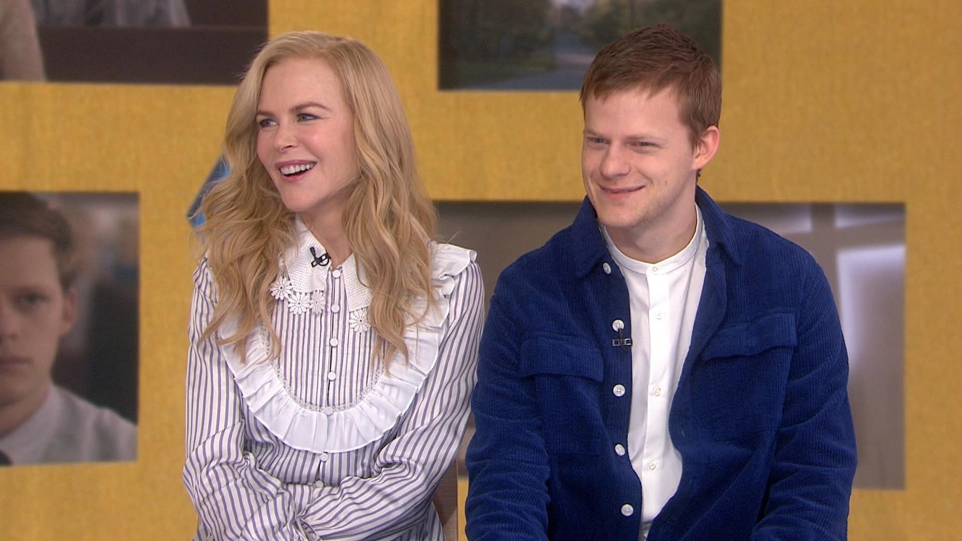 Nicole Kidman and Lucas Hedges talk 'Boy Erased'