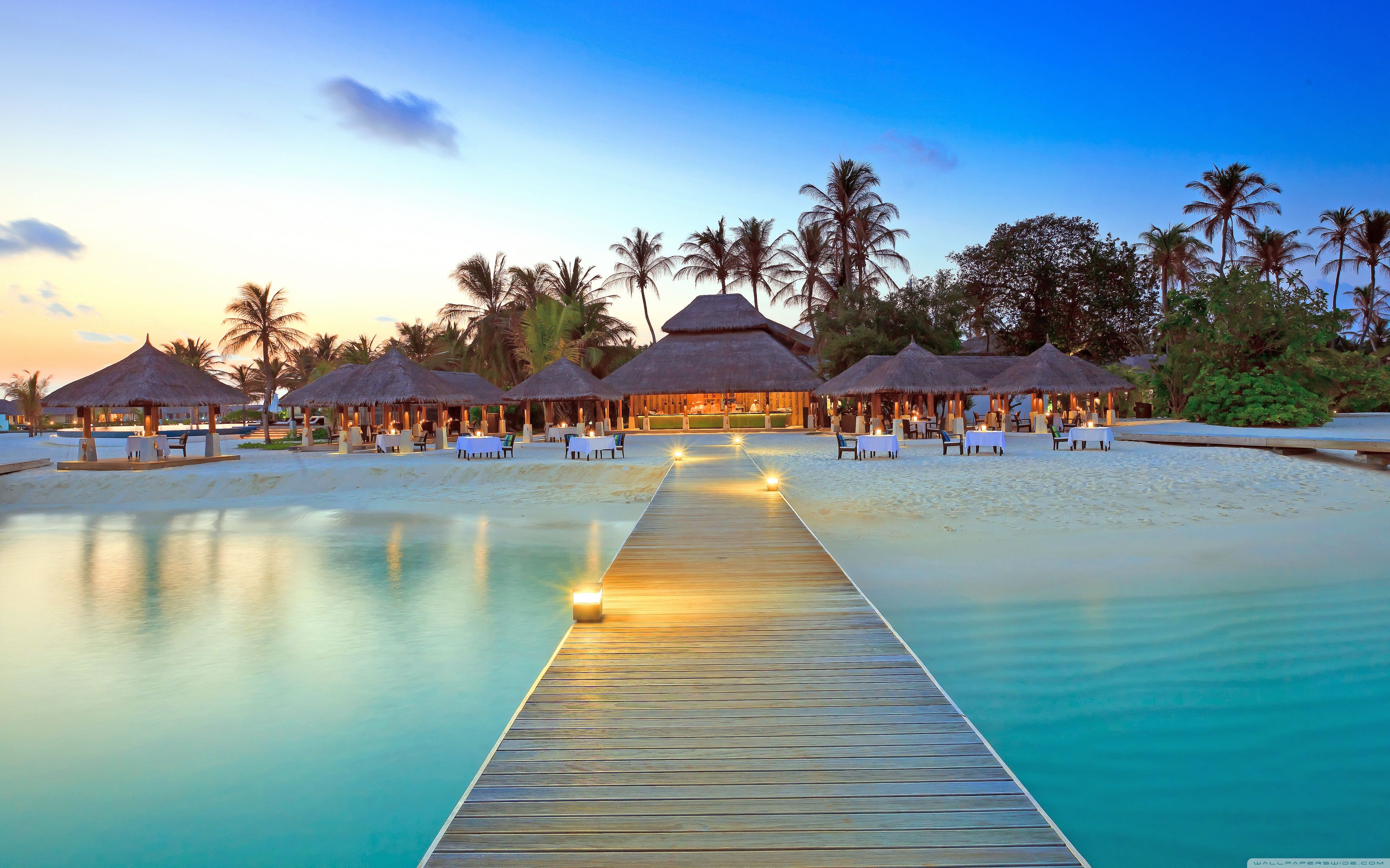 Maldive Islands Resort ❤ 4K HD Desktop Wallpaper for 4K Ultra HD TV
