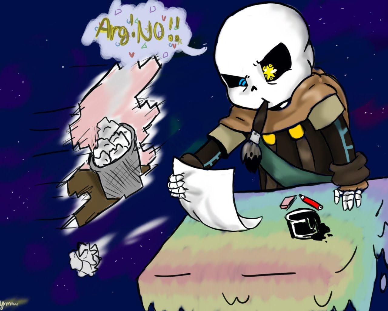 Ink Sans : Ink Sans Vs Error Sans Animation Youtube : Deadalive ink