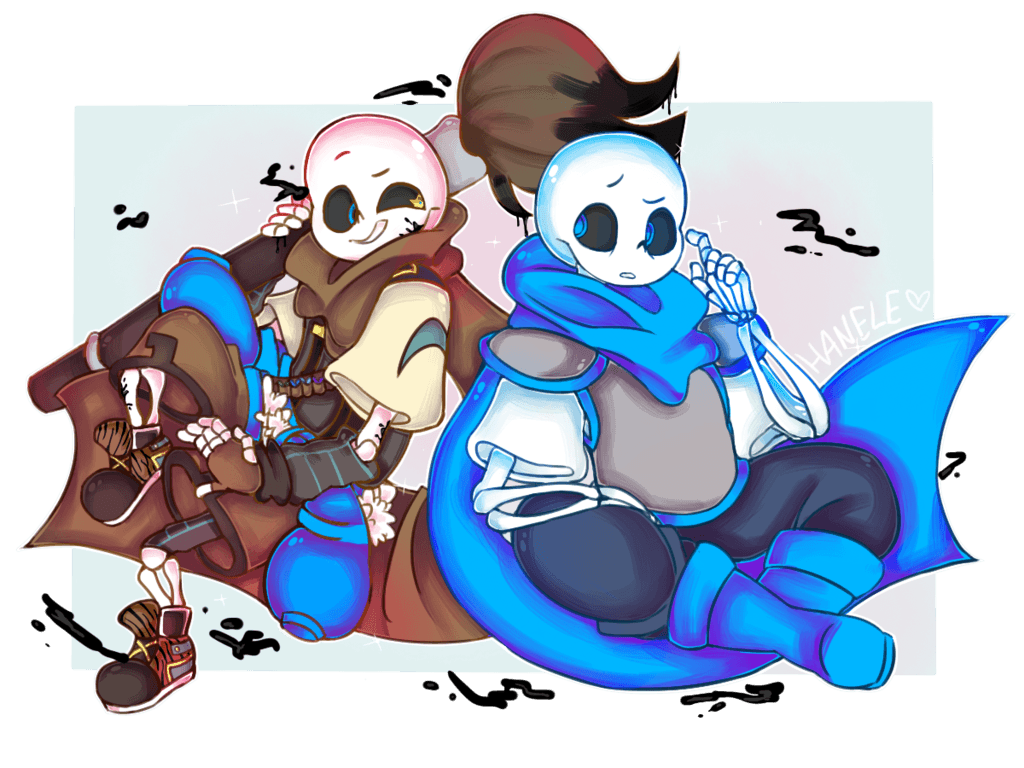 Ink Sans Wallpaper - Colaboratory