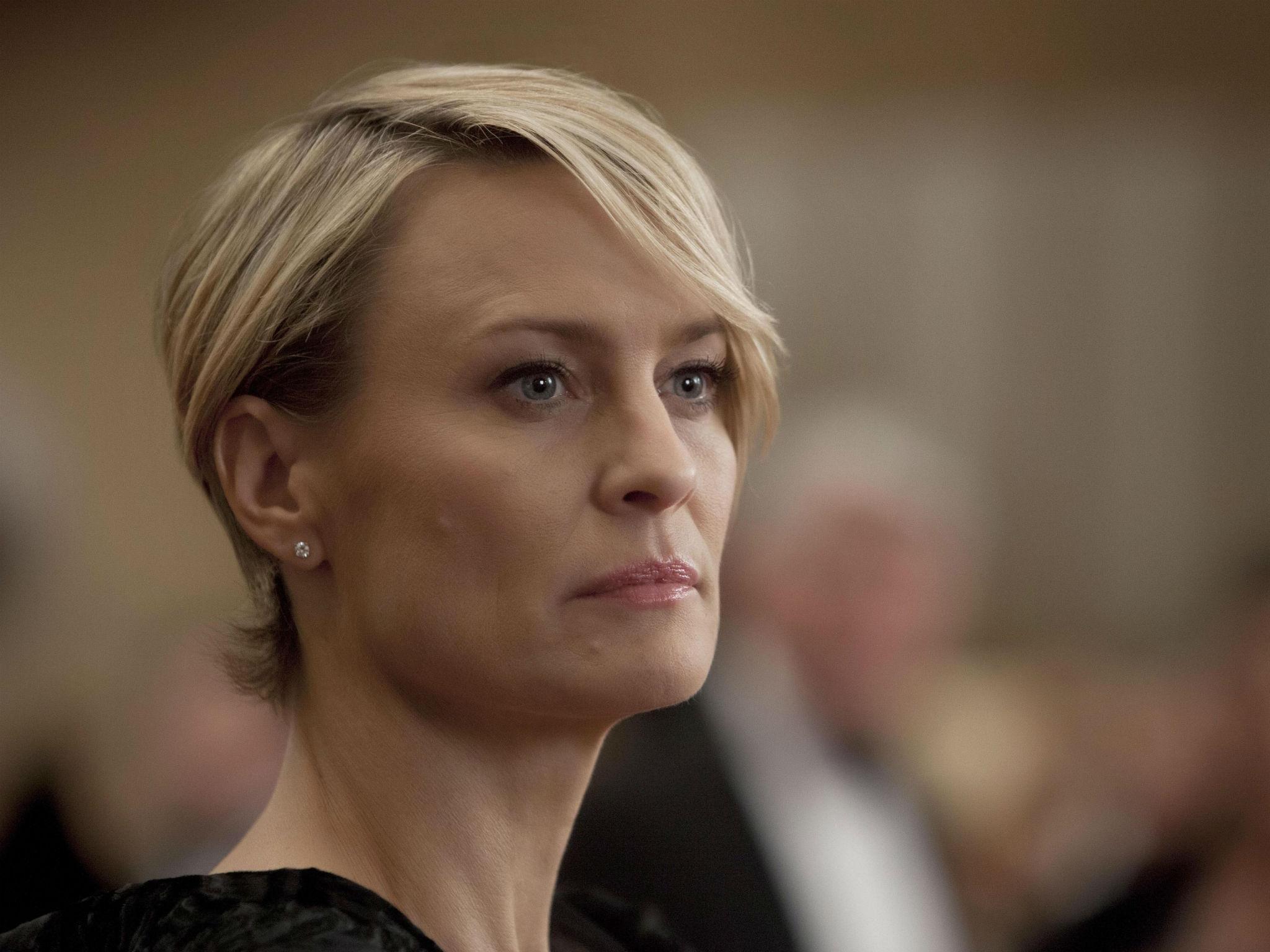House of Cards season 6 star Robin Wright takes White House centre