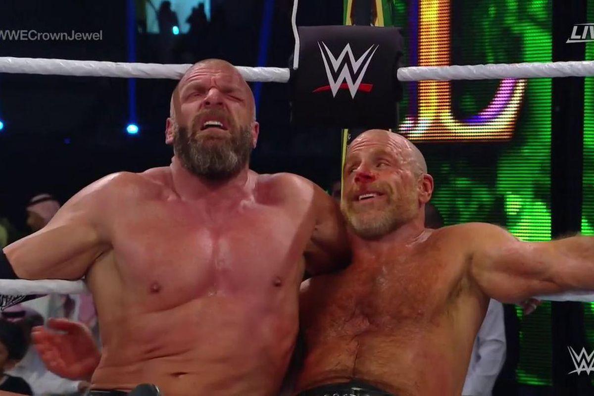 WWE Crown Jewel results: DX beats Undertaker & Kane