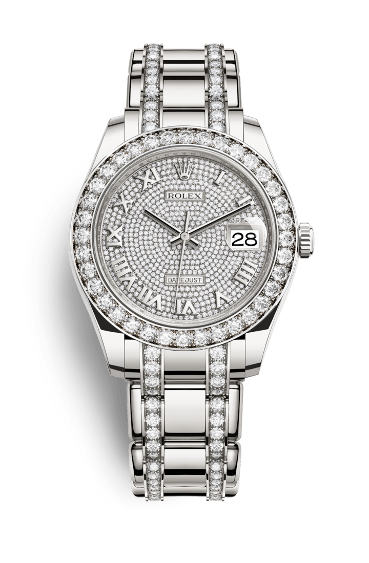 Rolex Pearlmaster 39 Watch: 18 ct white gold