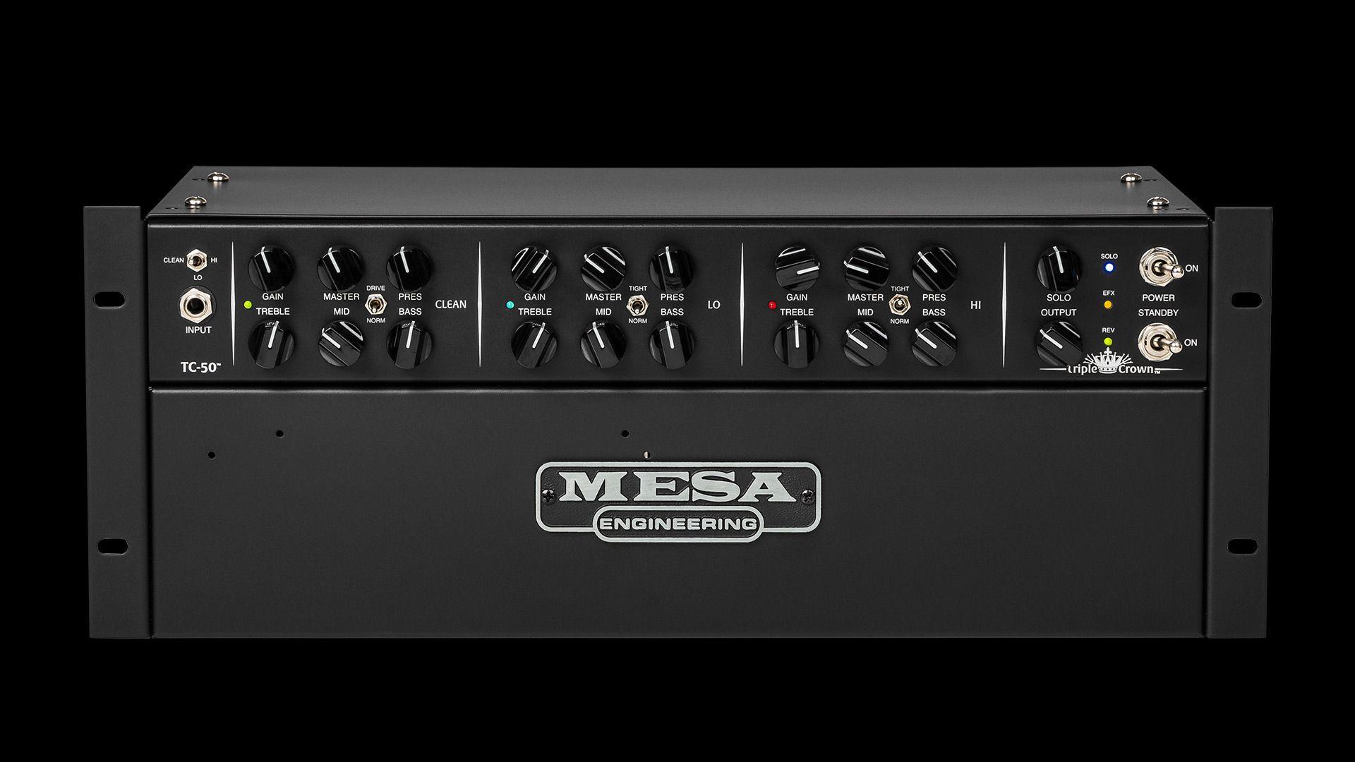 Mesa Boogie Triple Crown TC 50 Rackmount Head. MESA Boogie®