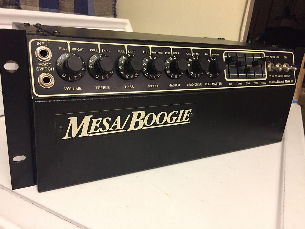 Rig Talk • View Topic: Mesa Boogie Mark III Blue Stripe