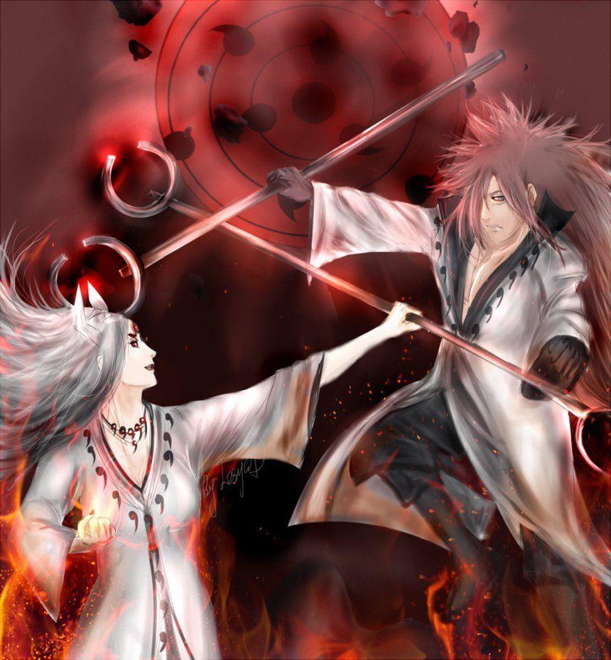 Kaguya Ootsutsuki VS Madara Uchiha