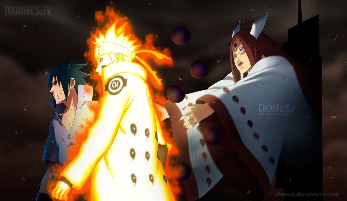 Uchihas Immagini *Kaguya V S Naruto Sasuke* HD Wallpaper