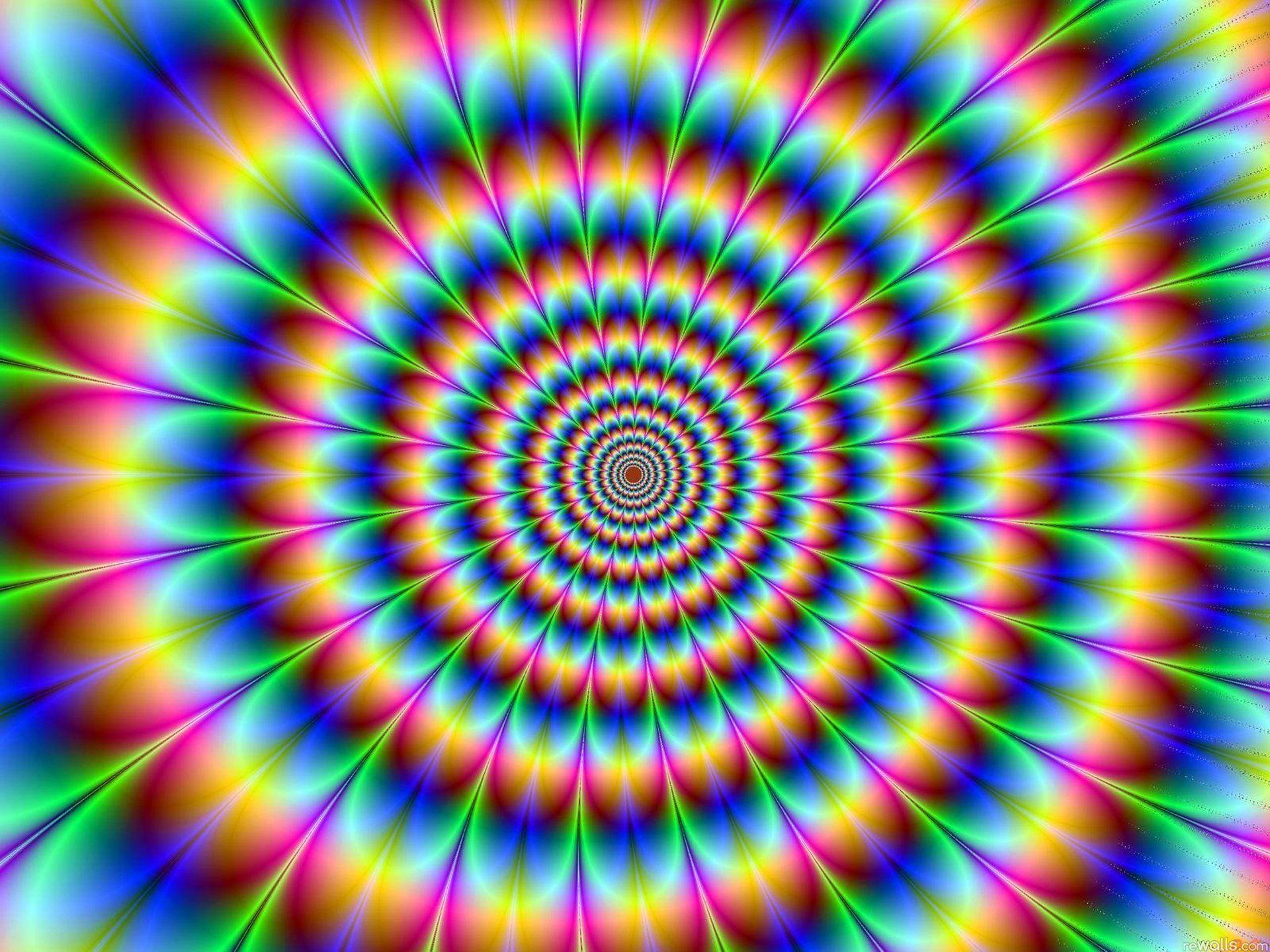 abstract illusion hallucination HD wallpaper
