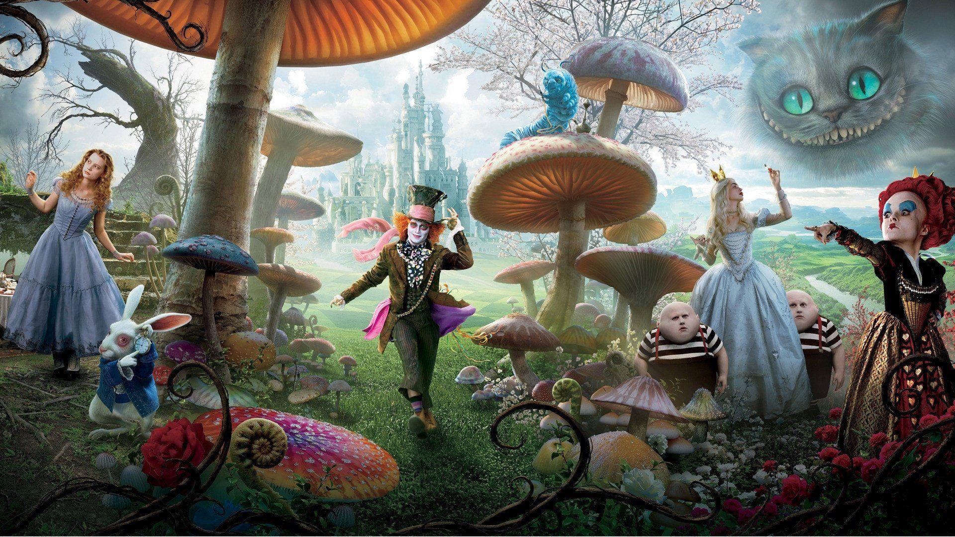 Alice in Wonderland (2010) HD Wallpaper