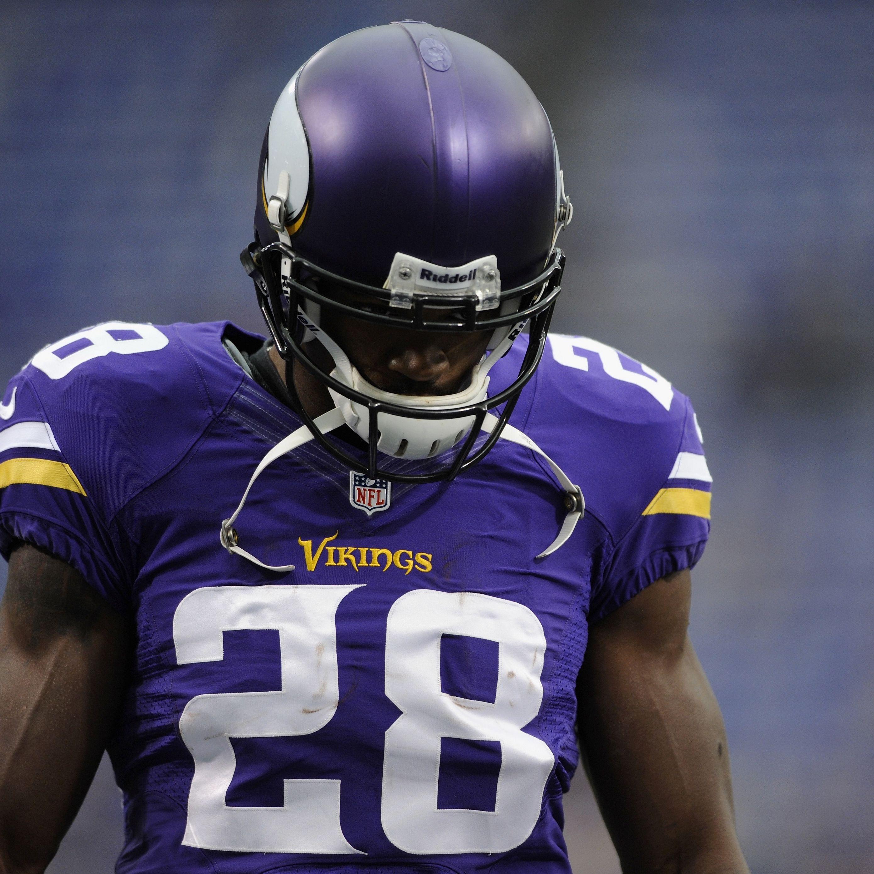 Download wallpaper 2780x2780 adrian peterson, minnesota vikings