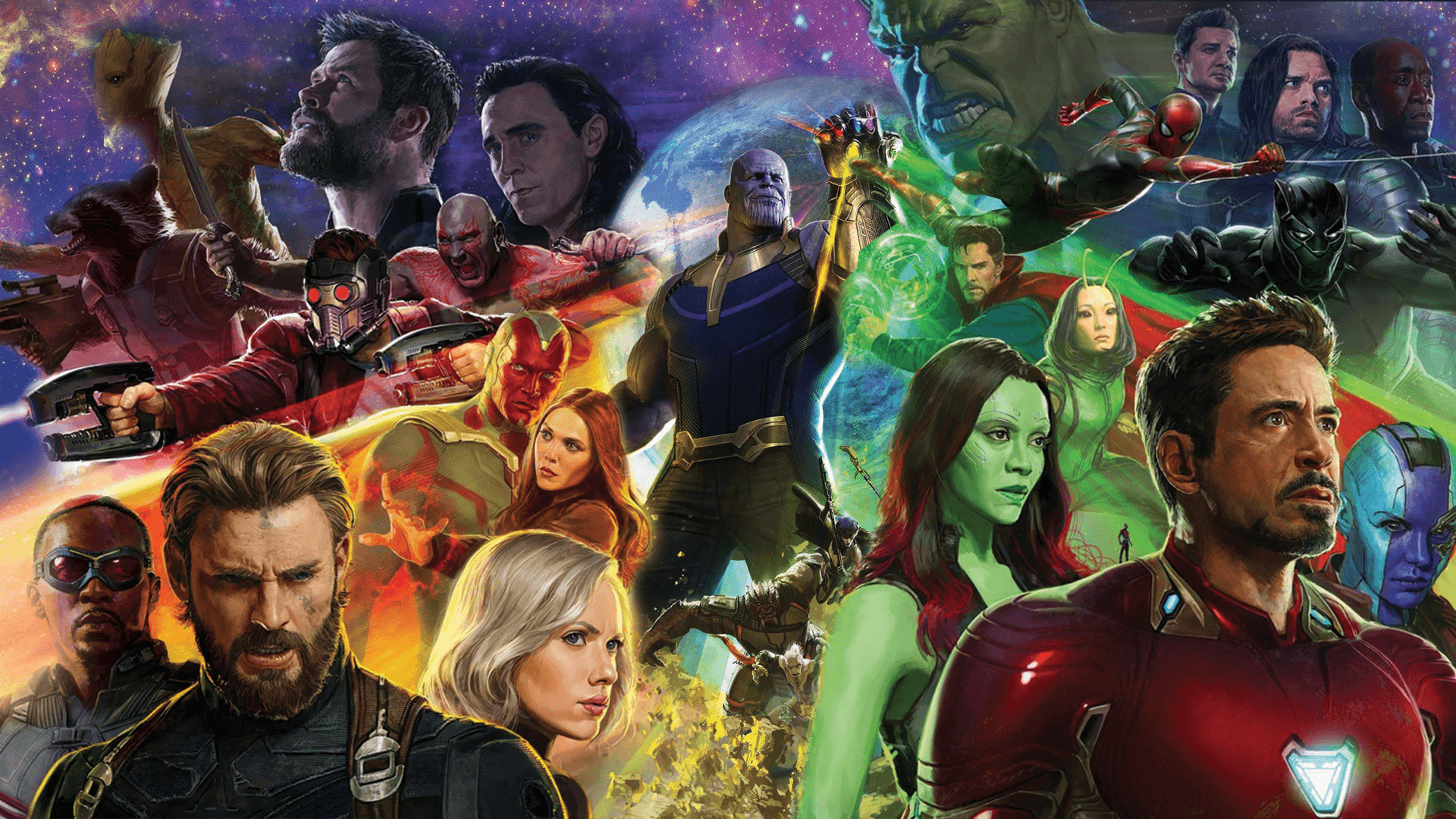 Avengers Infinity War Poster Wallpaper Free Avengers