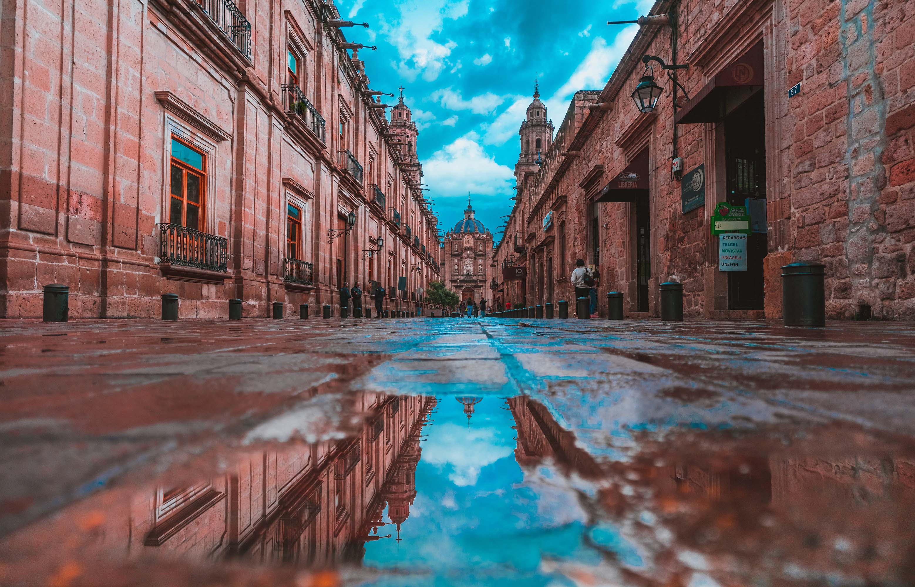 Wallpaper City, Mexico, Reflection, Water Desktop Picture & HD Photo