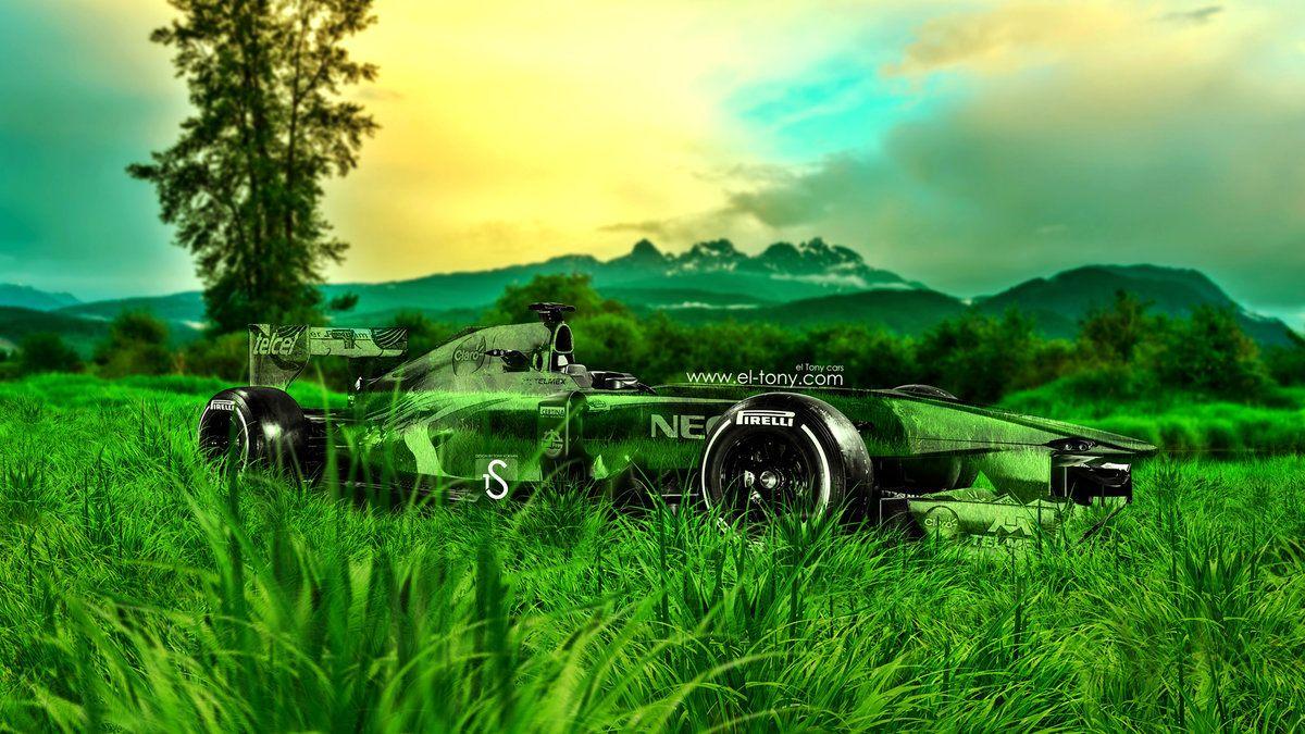 F1 Formula 1 Crystal Nature Car 2013 HD Wallpaper Design By Tony