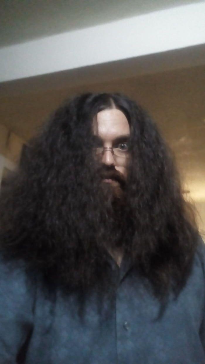 Rubeus Hagrid? I feel like I'm his son right now. Not a Harry
