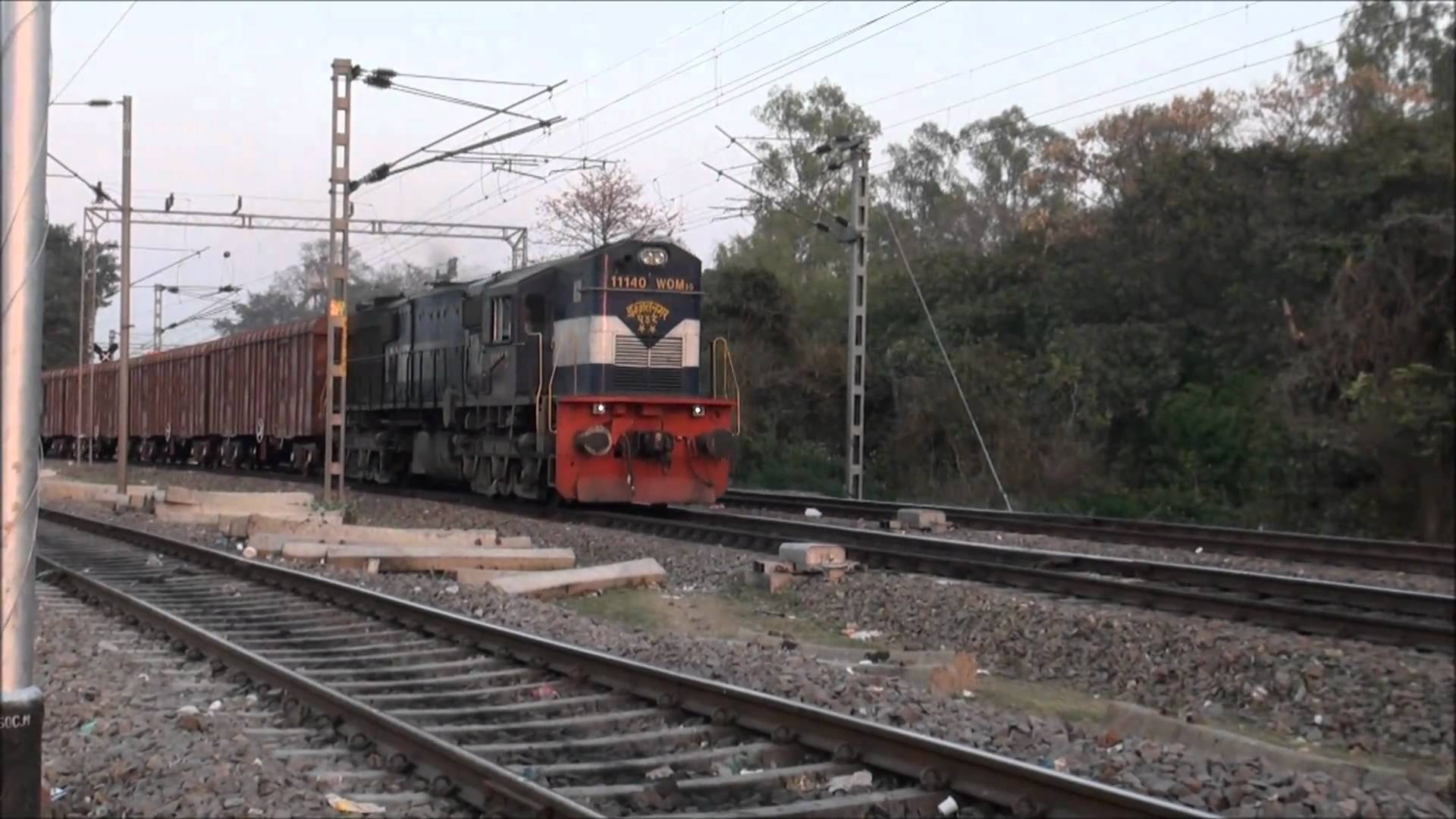Railway Track HD Wallpaper