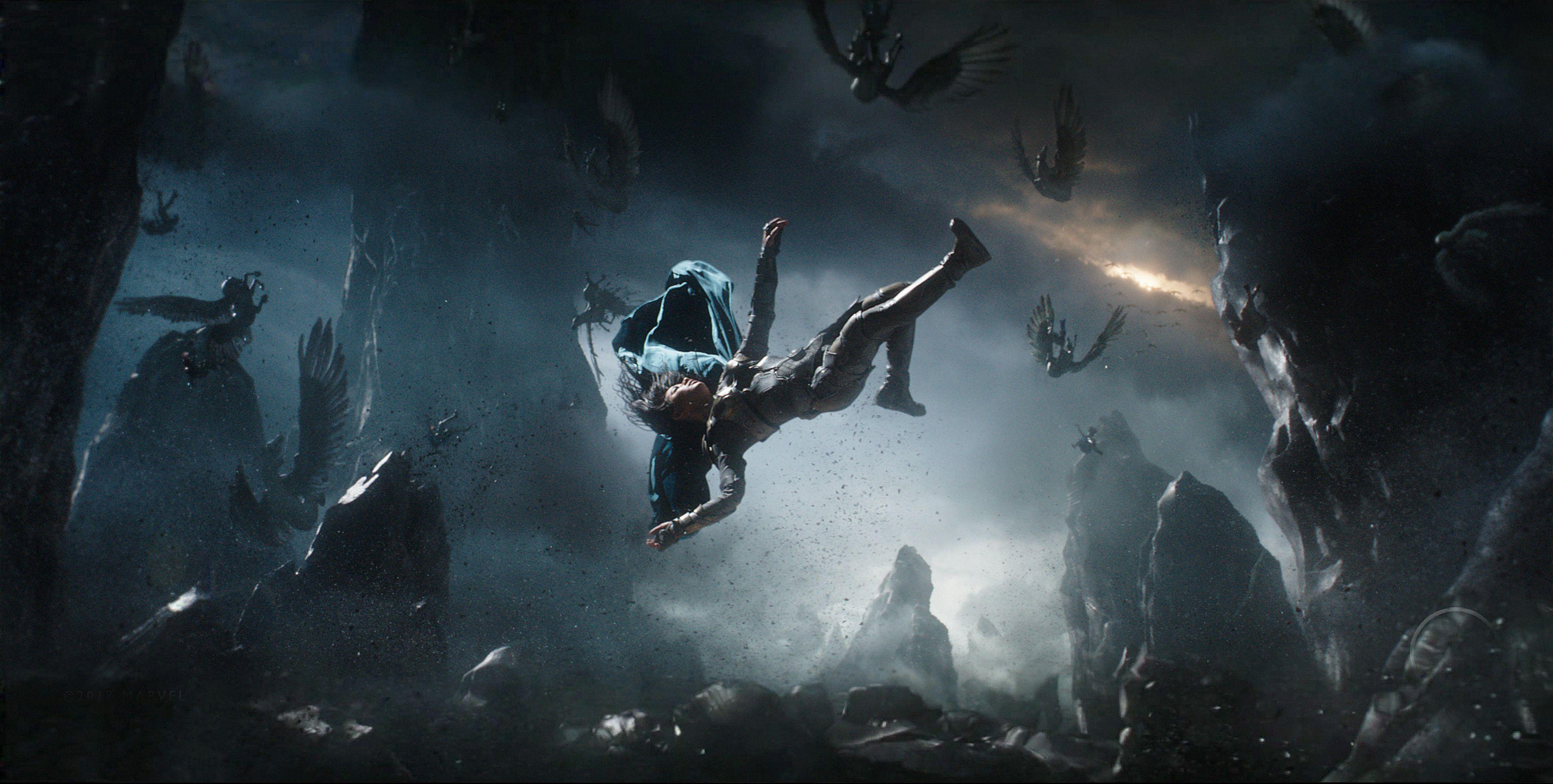 Another IMAX wallpaper from the Valkyrie flashback scene in Thor