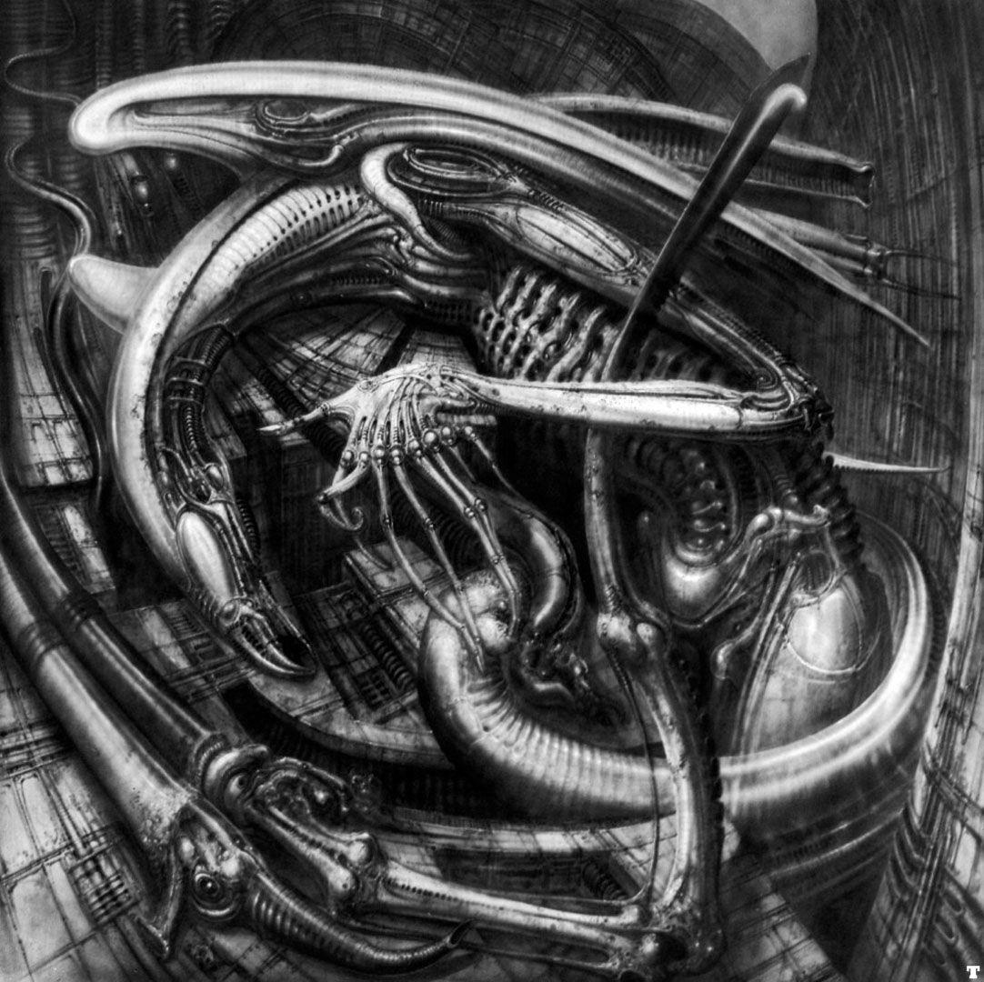 Alien Monster Iv Fiction H R Giger