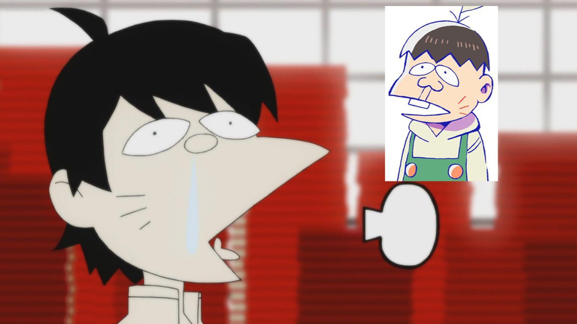 Just Now Got That This Face Is A Reference To Osomatsu San, What A