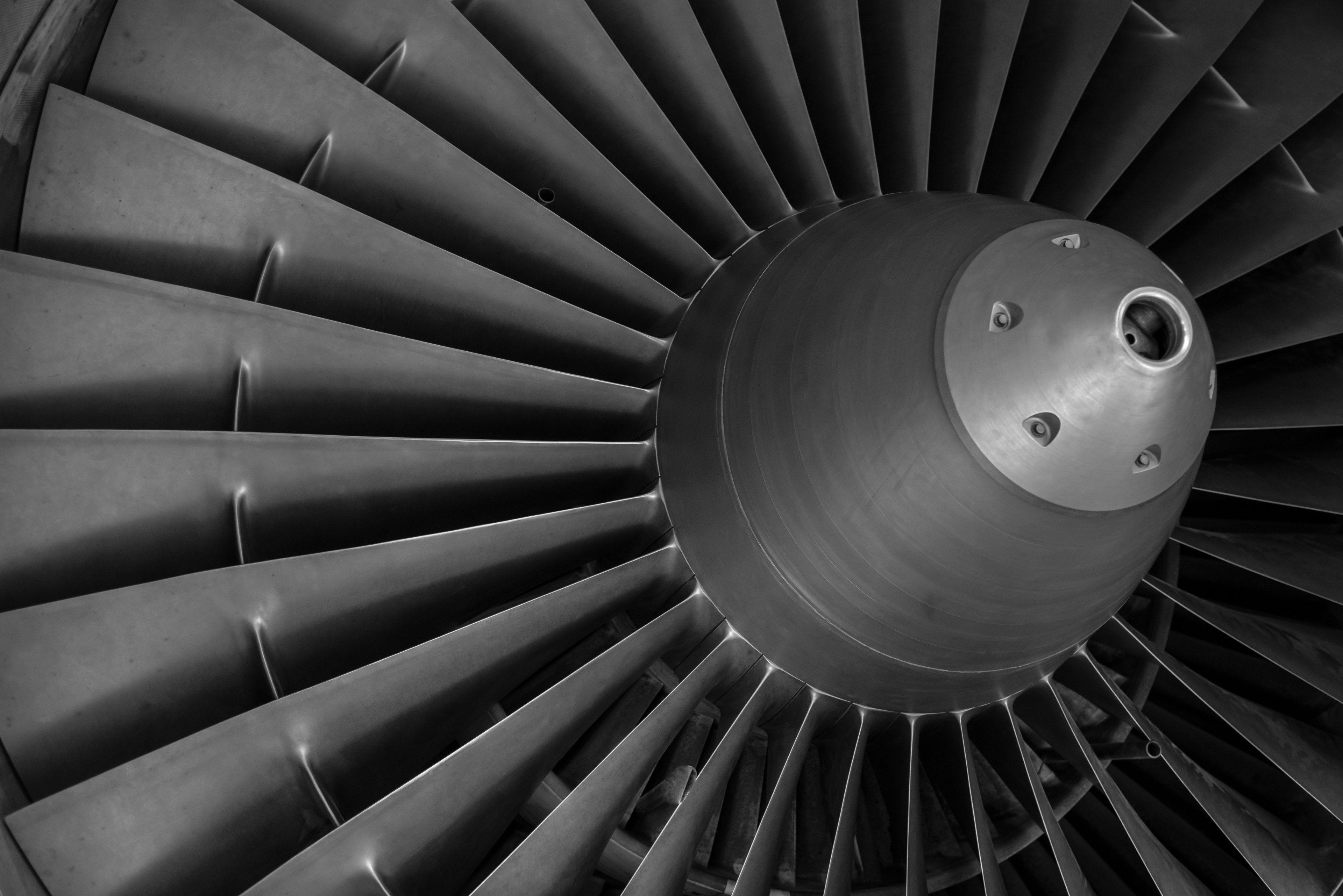turbine #aircraft #motor #rotor #engine #drive #fly 4k wallpaper