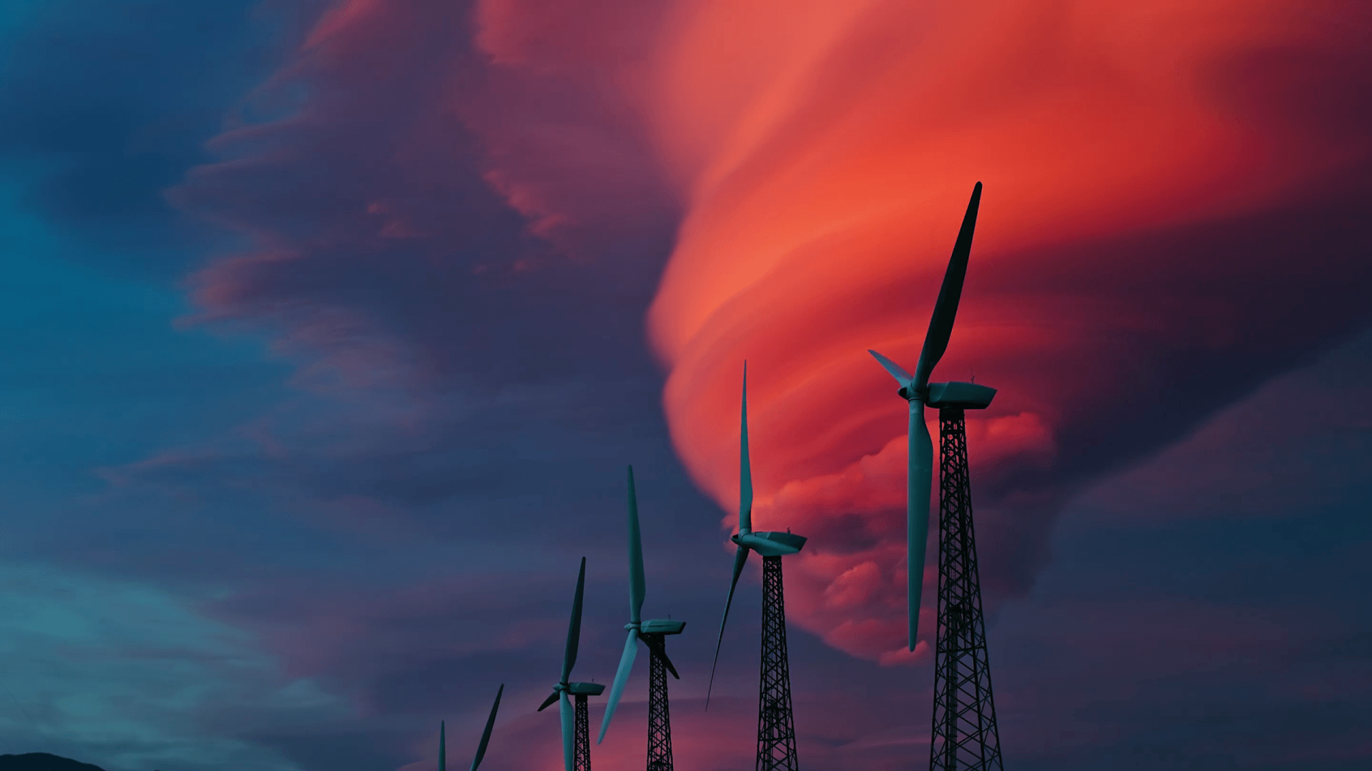 Wind Turbine Wallpaper 15 X 1080