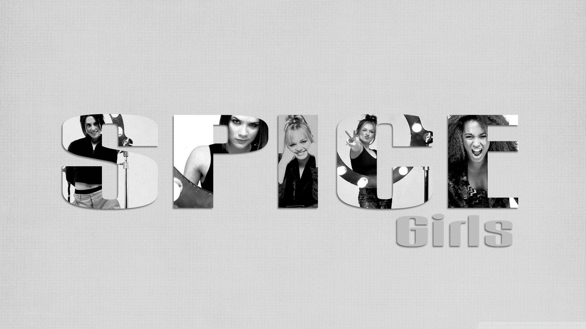 Spice Girls Typography ❤ 4K HD Desktop Wallpaper for 4K Ultra HD TV