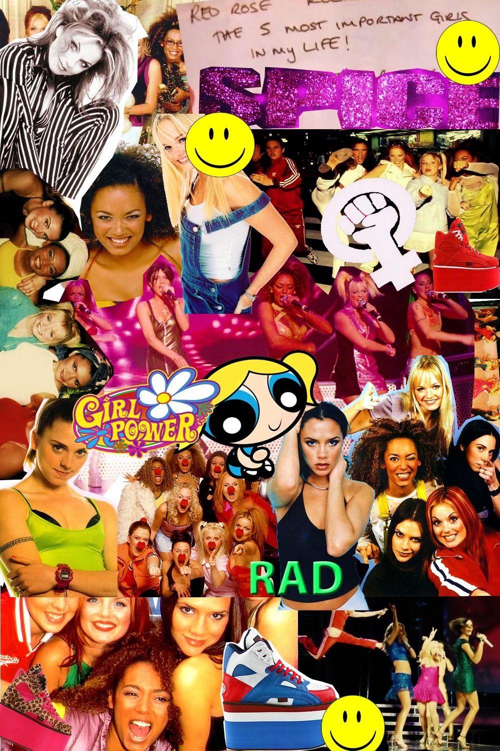 collages wallpaper, Spice girls, Collage