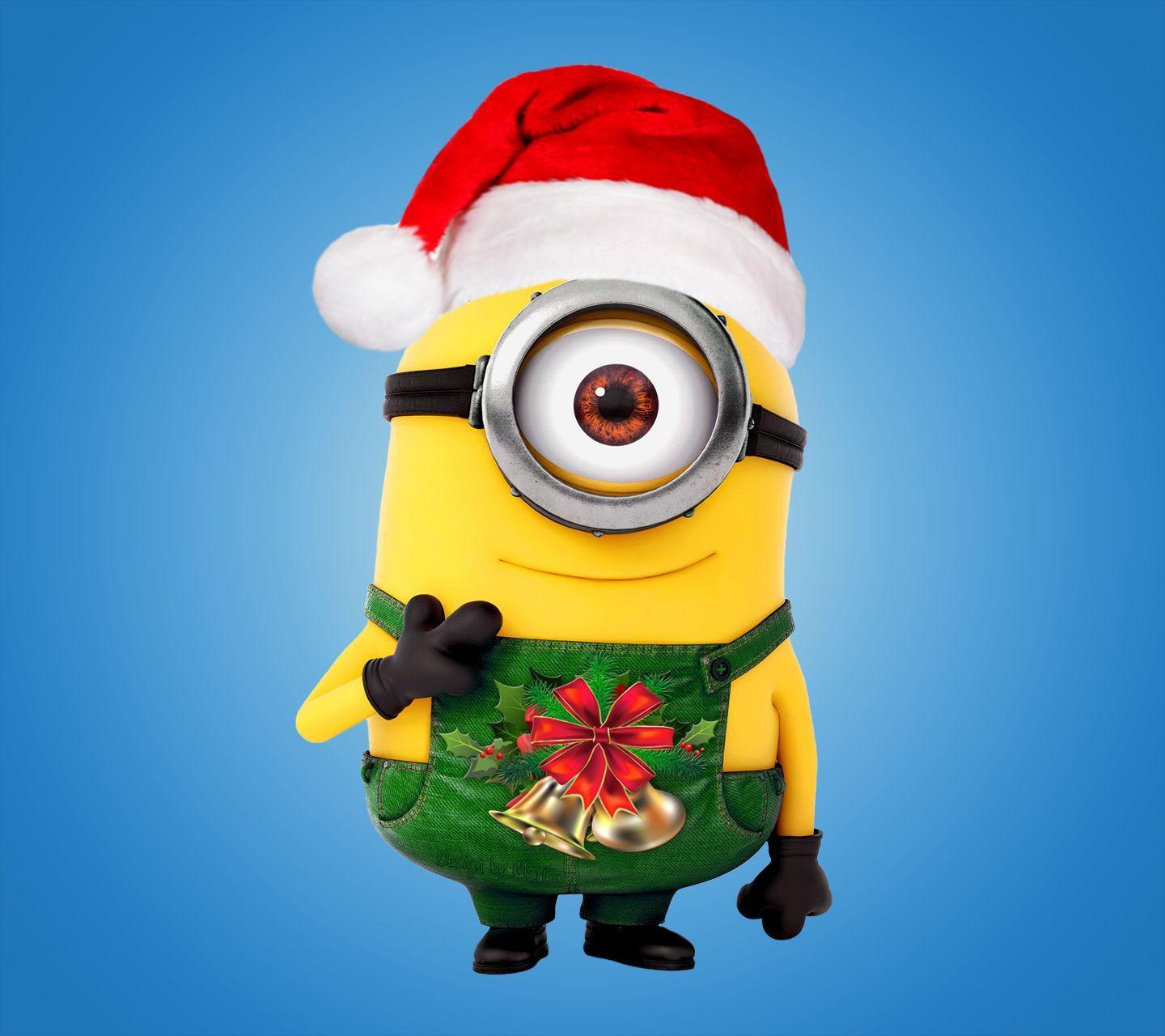 Christmas clipart minion and in color christmas clipart minion