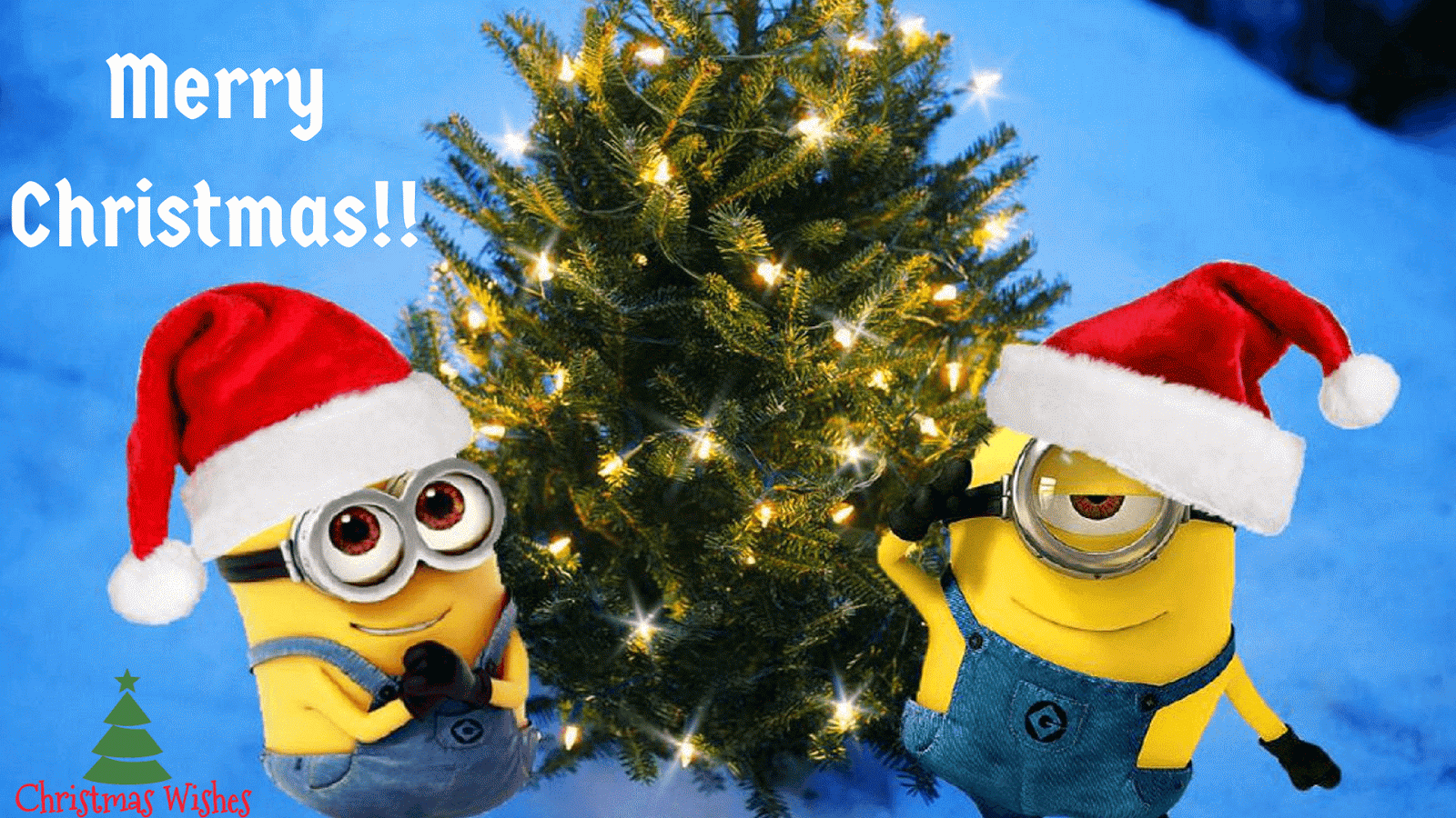 Download free christmas santa minion wallpaper for your mobile. HD