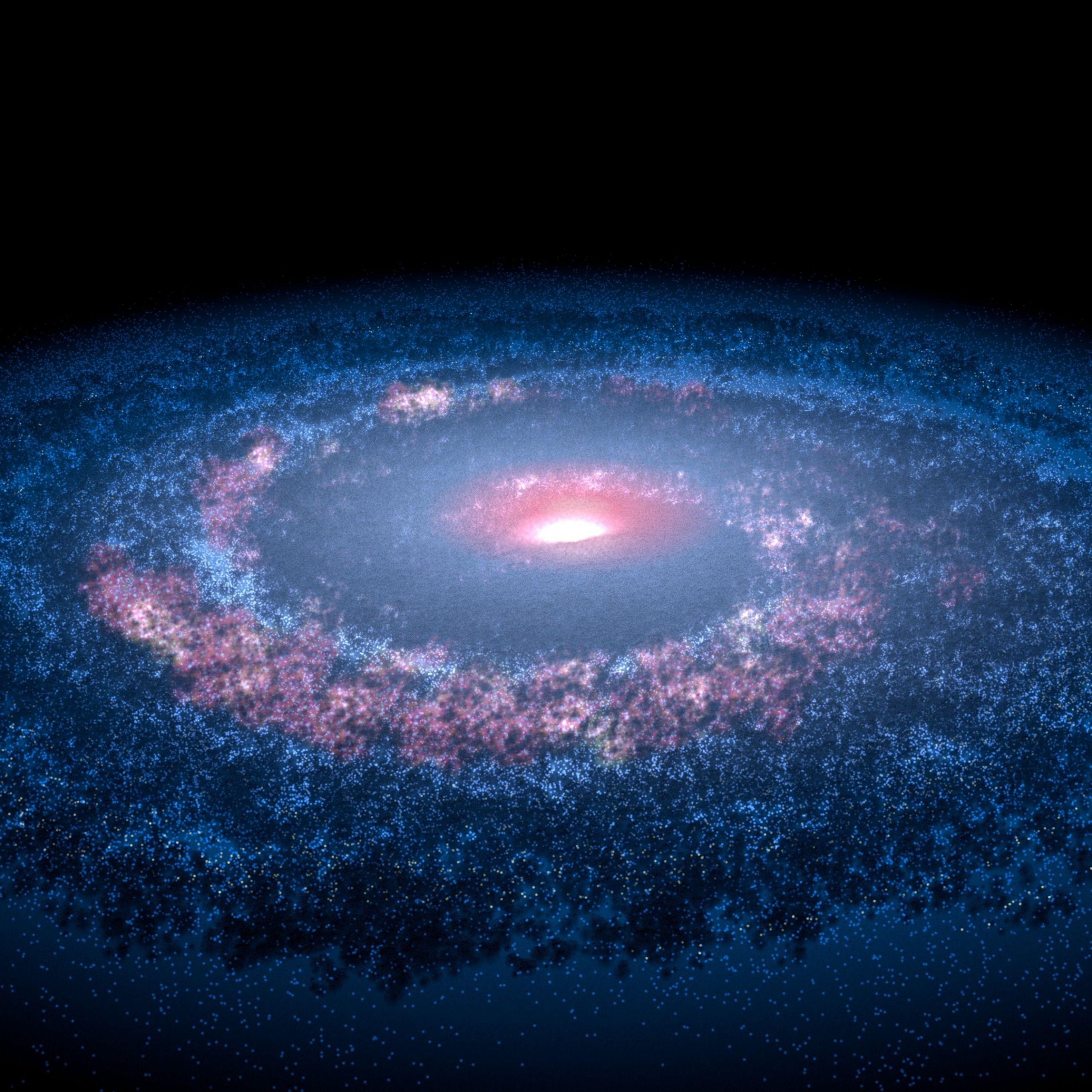 Cosmos Milky Way Particles #iPad #Pro .com