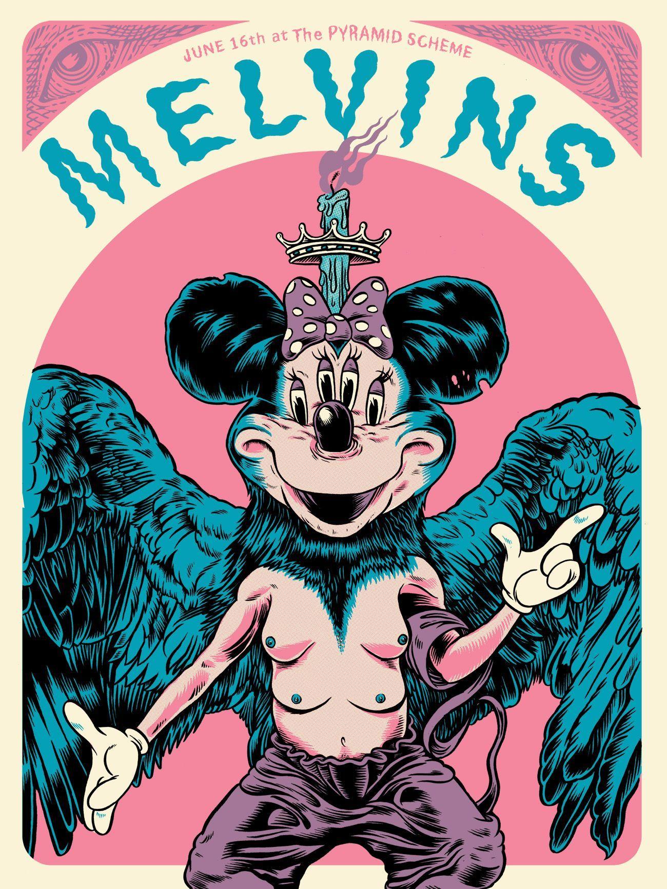 Melvins at Pyramid Scheme from Craig Horky. GIG POSTERS