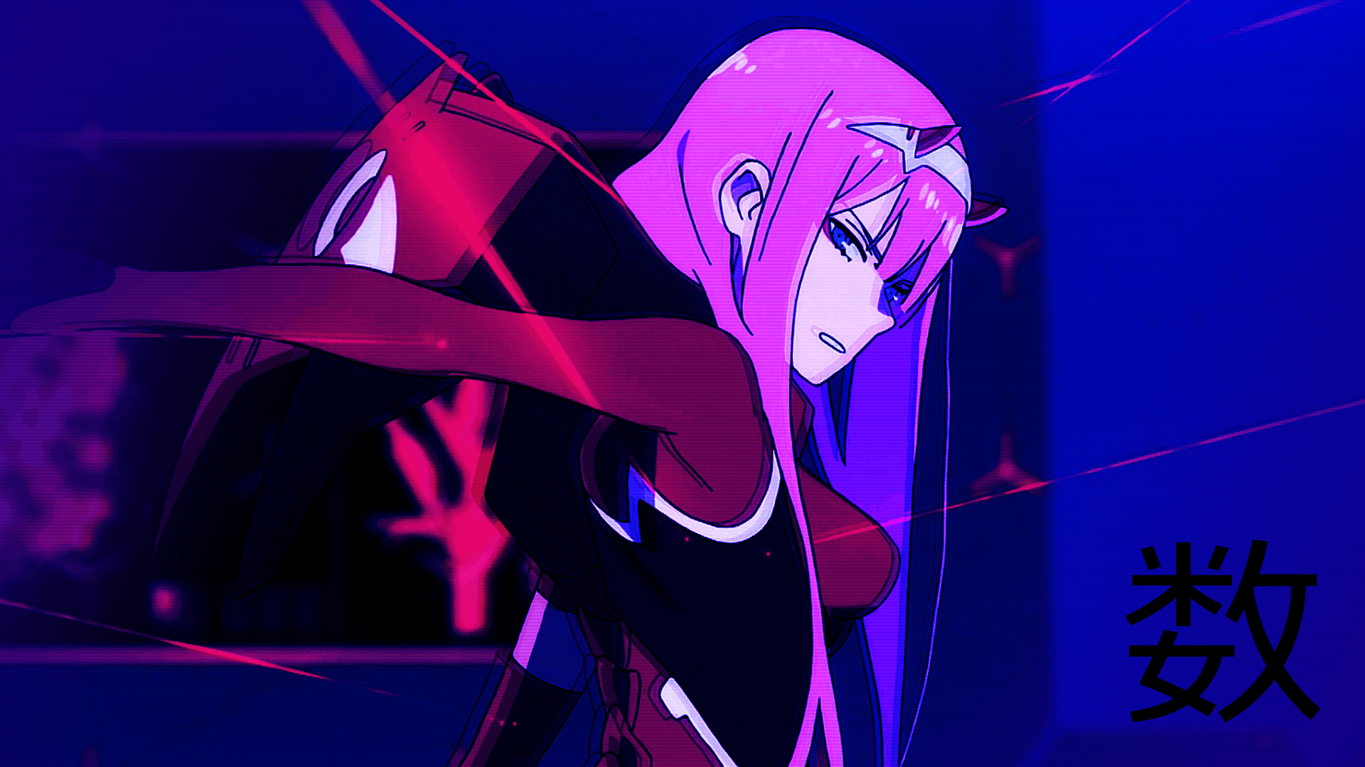 Zero Two Aesthetic Wallpaper