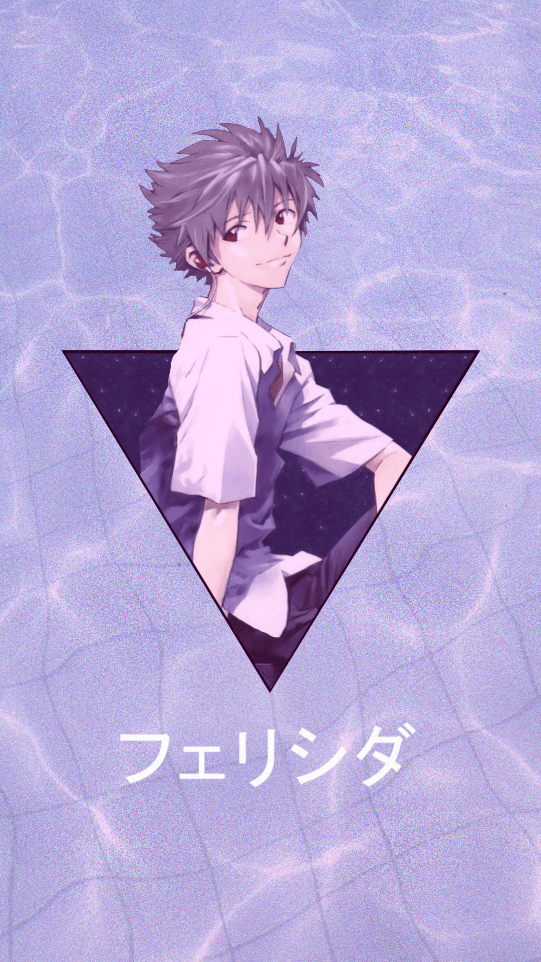 Wallpaper Evangelion Aesthetic