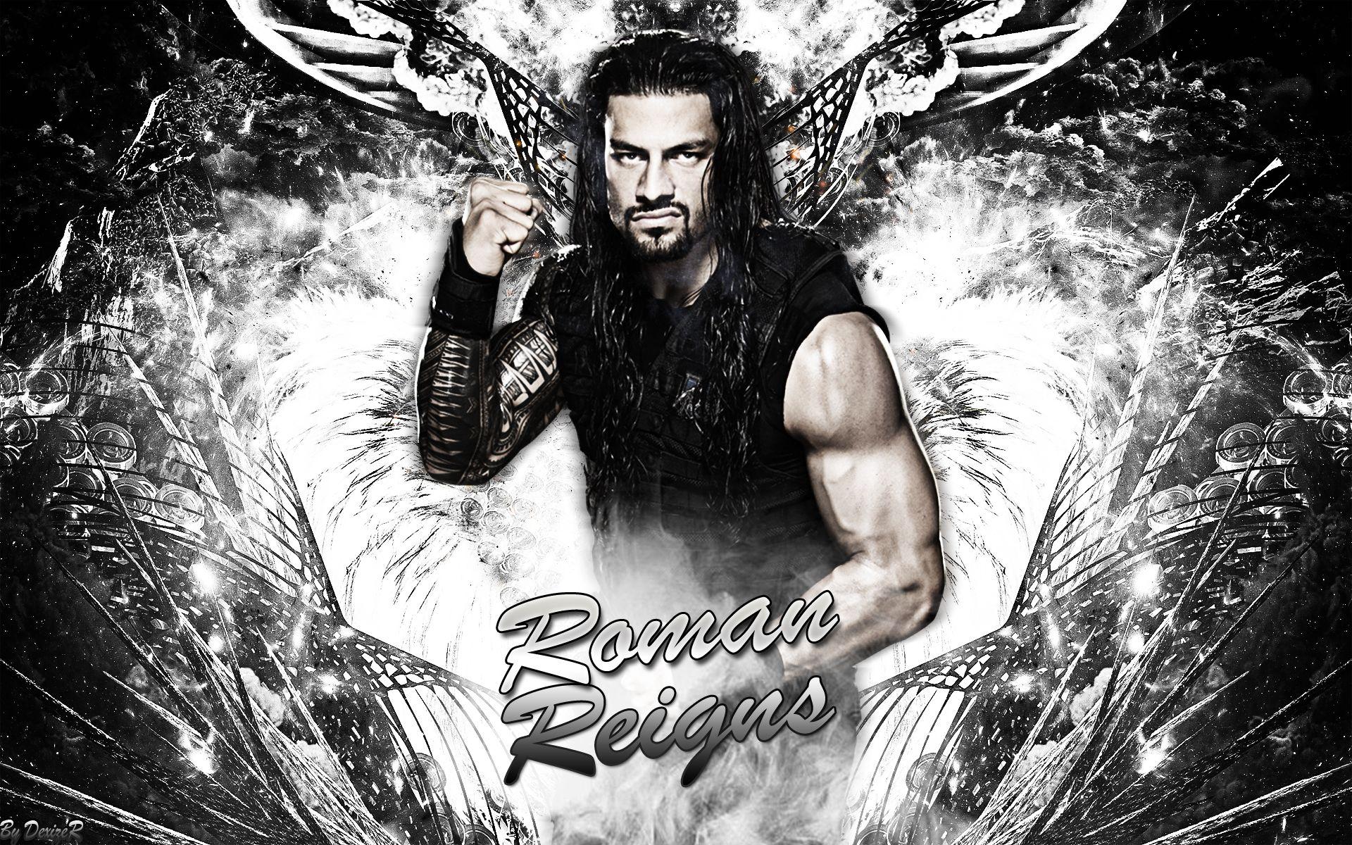 Roman Reigns as a Background