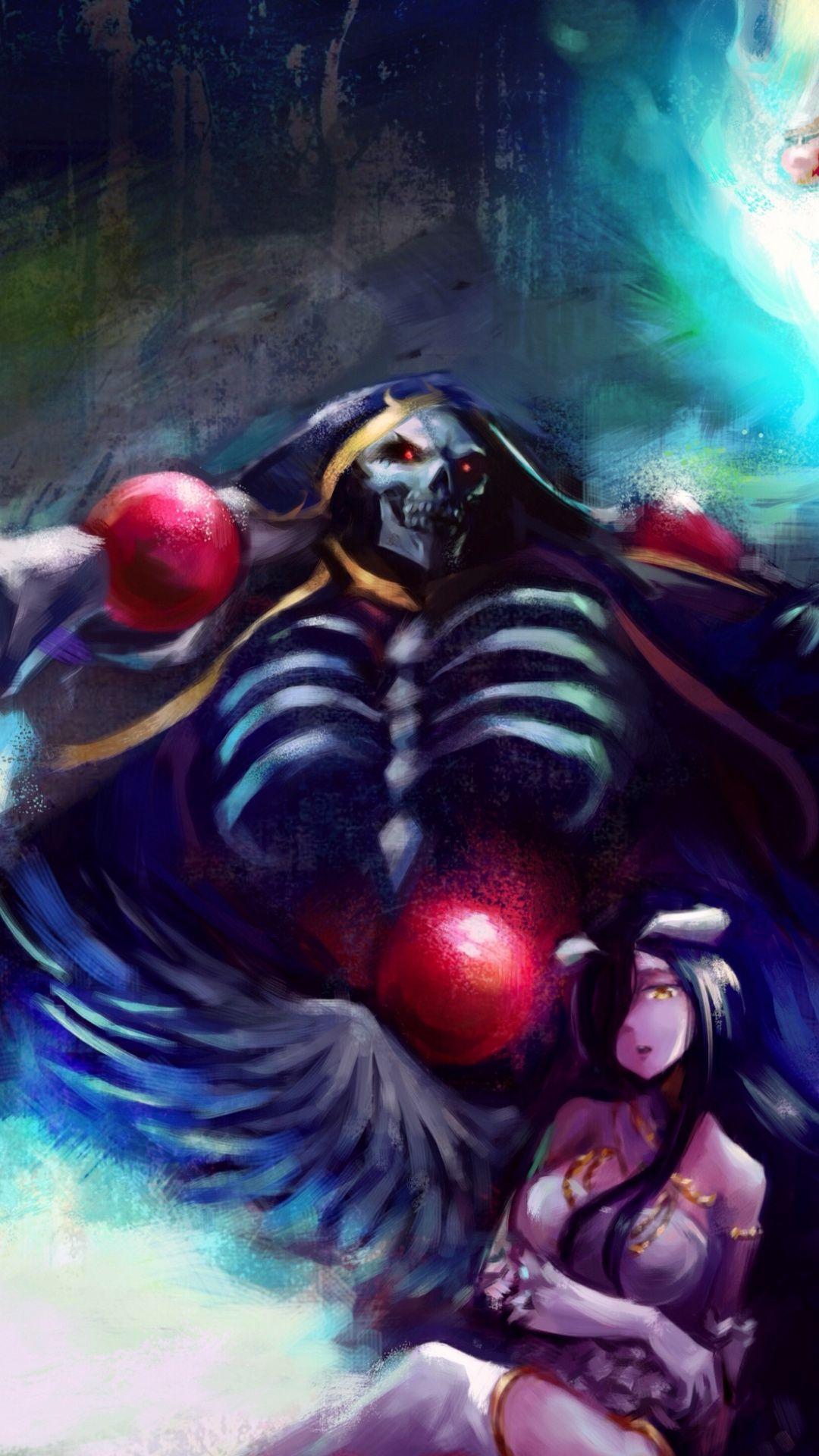 Download Overlord, anime, artwork wallpaper, 1080x1920, Samsung