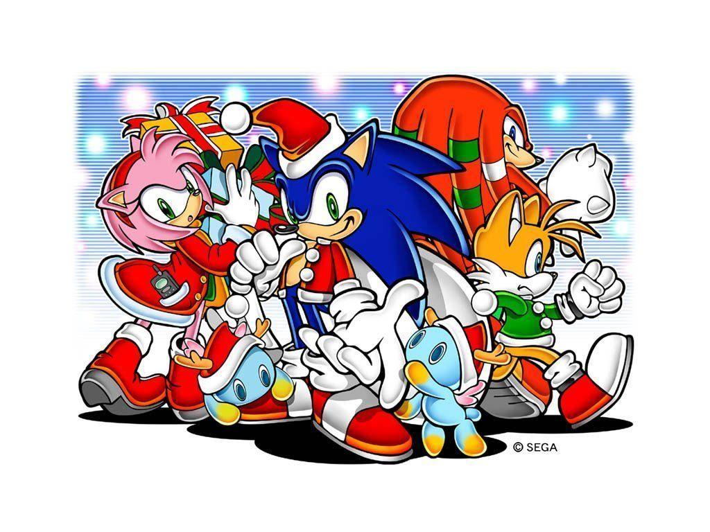 SONIC CHRISTMAS image sonic and friends HD wallpaper and background