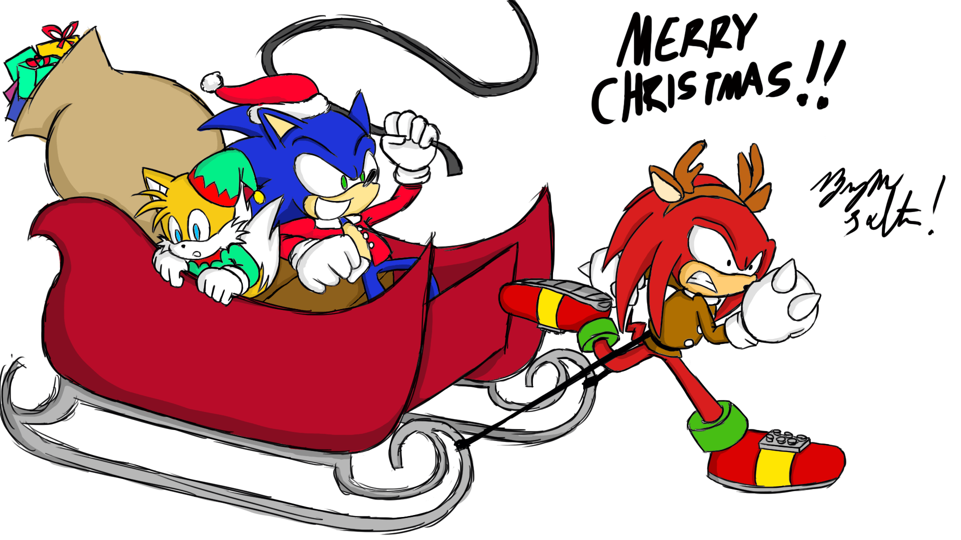 Merry Christmas from Sonic and Friends!!