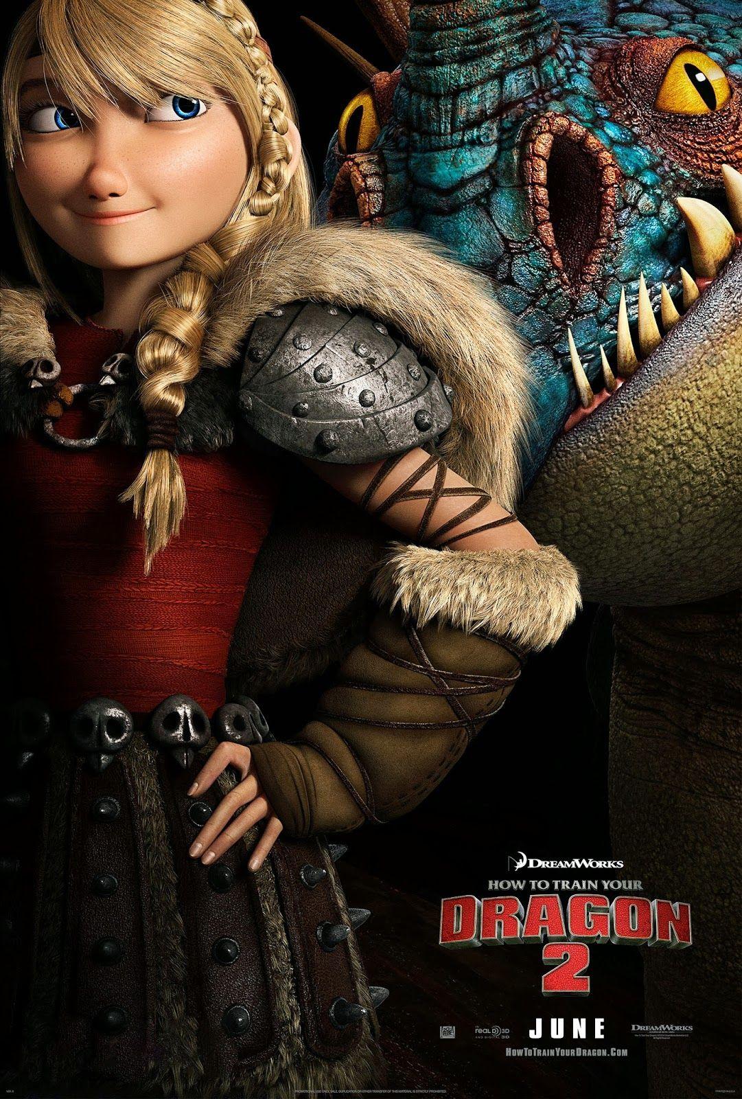 Astrid Hofferson image New How To Train Your Dragon 2 Poster