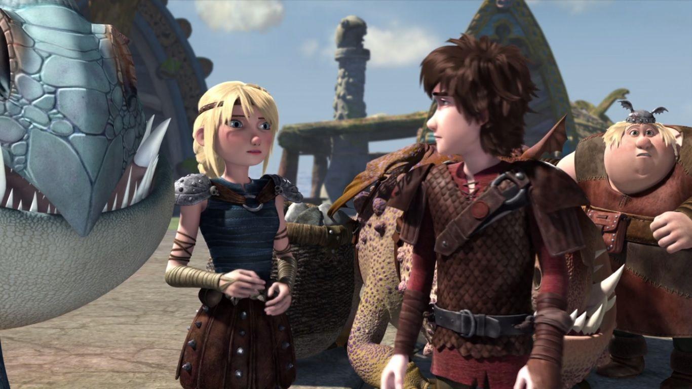 Hiccup and Astrid after Stoick says I'm. How to