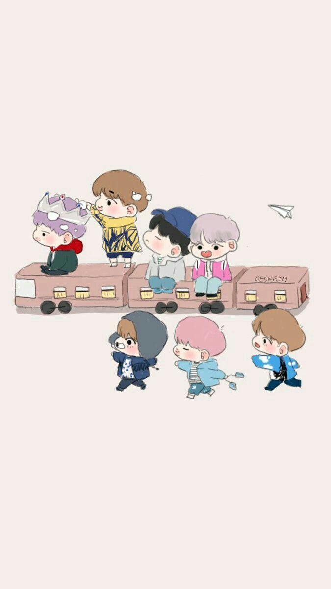 Cute BTS Chibi Wallpaper HD APK for Android Download