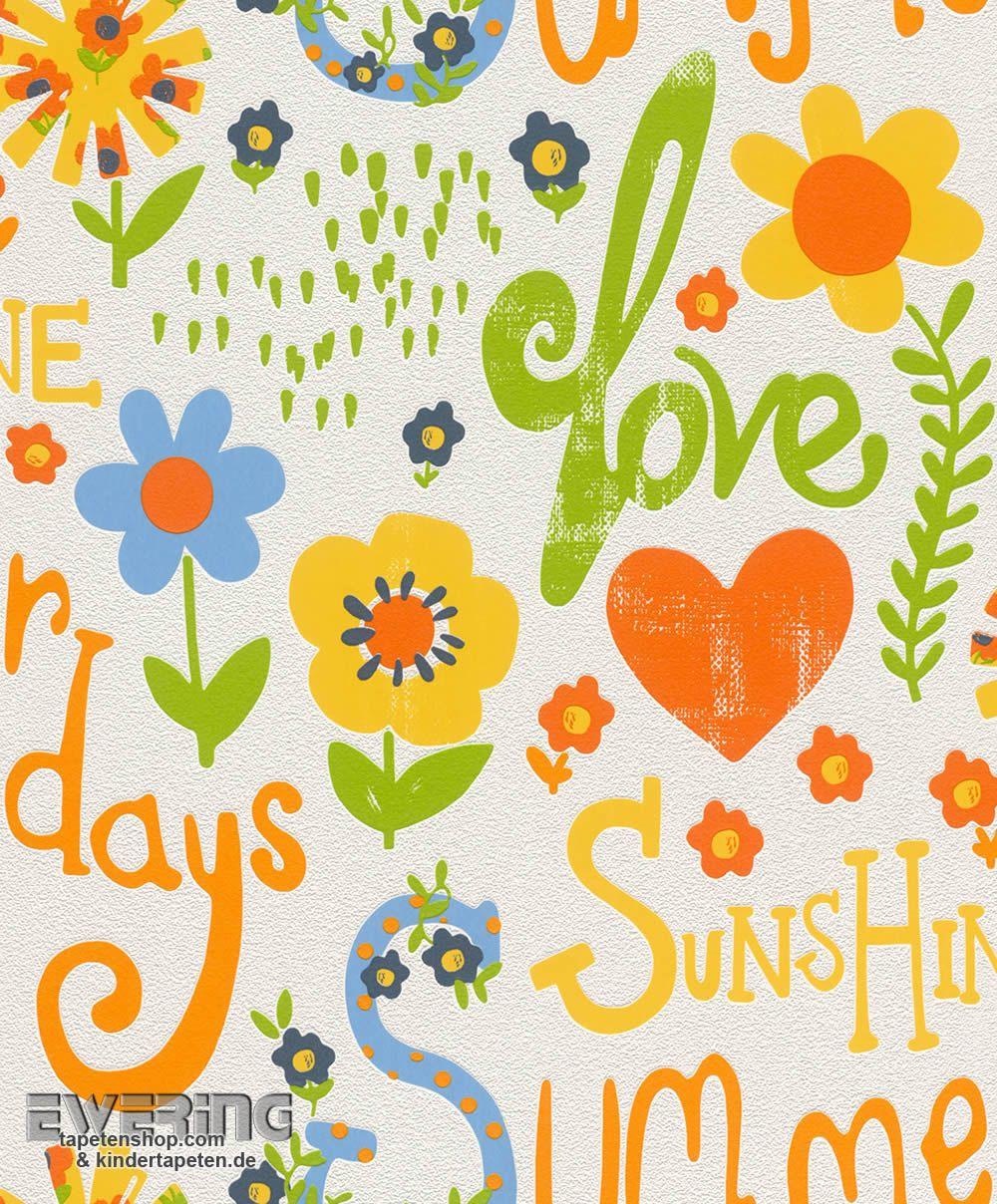 Rasch Kids And Teens 2 7 503166 Colorful Non Woven Wallpaper Pattern