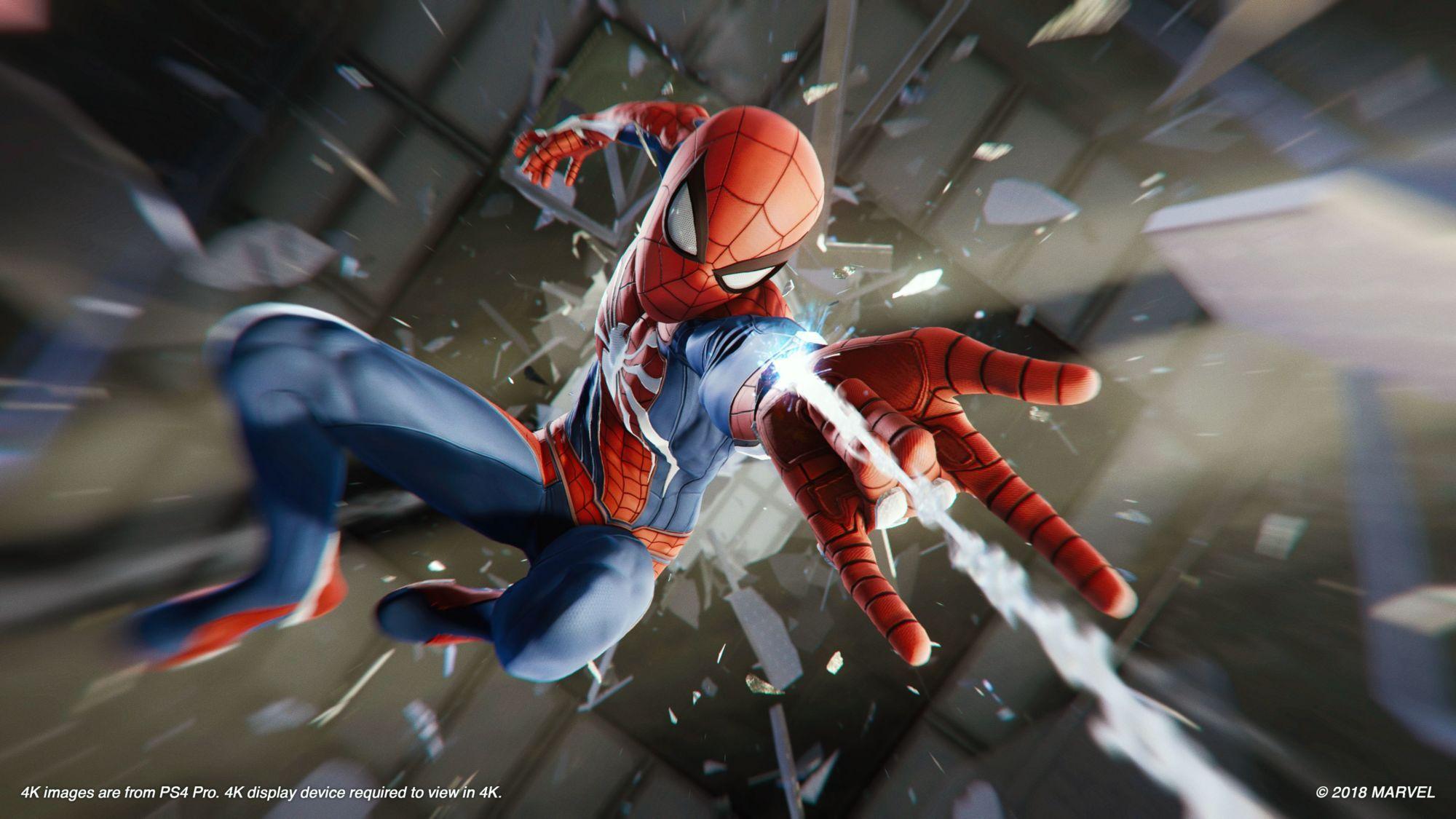 Sony Releases New 4K Image Of Marvel's Spider Man