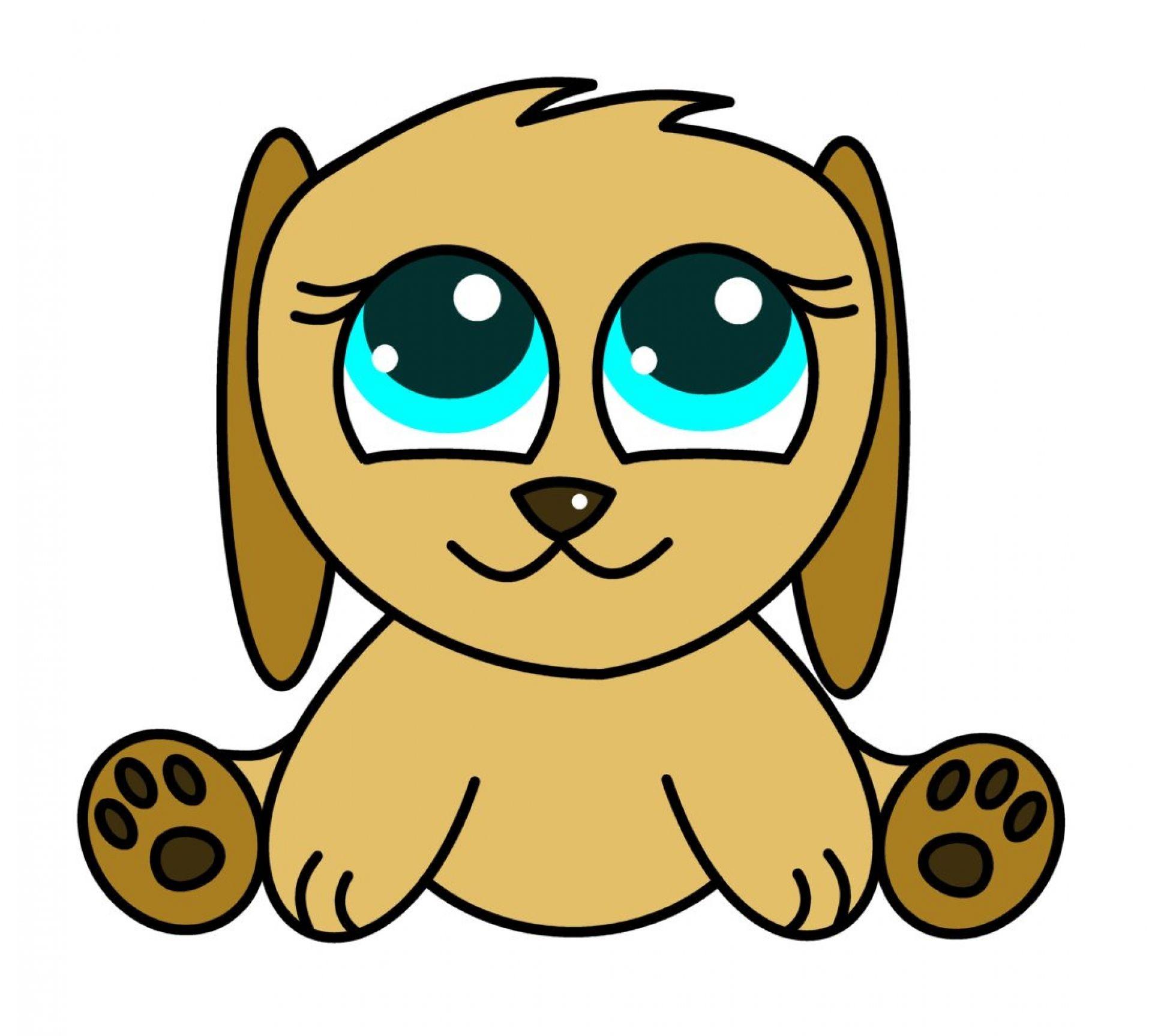 Free Cute Puppy Cartoon Image, Download Free Clip Art, Free Clip