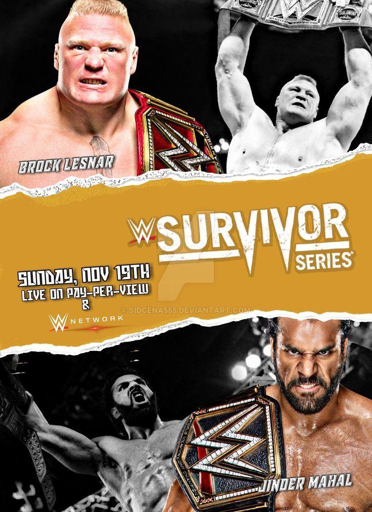 WWE Survivor Series 2017 Poster